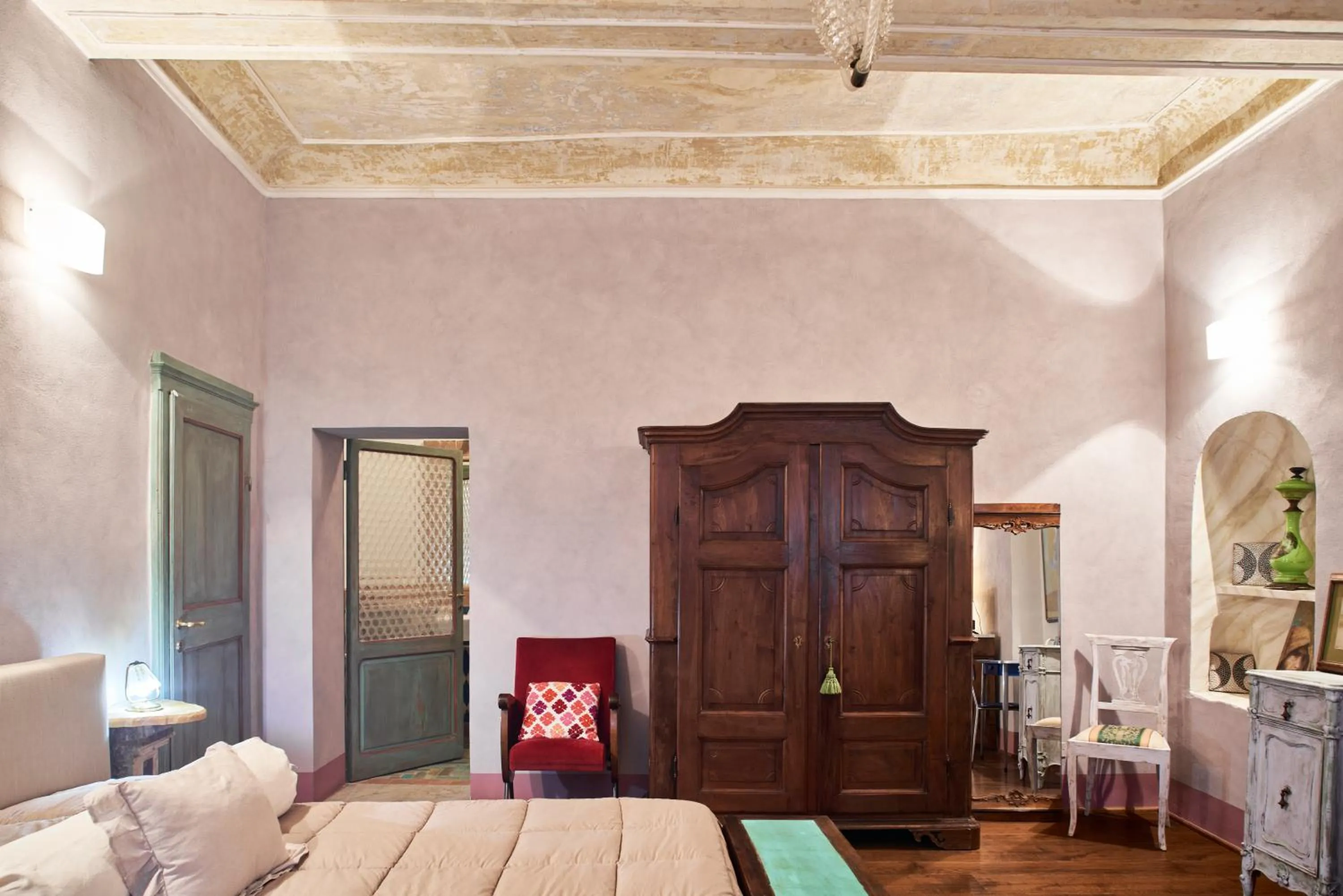 Bedroom, Bed in Alla Scala 1746