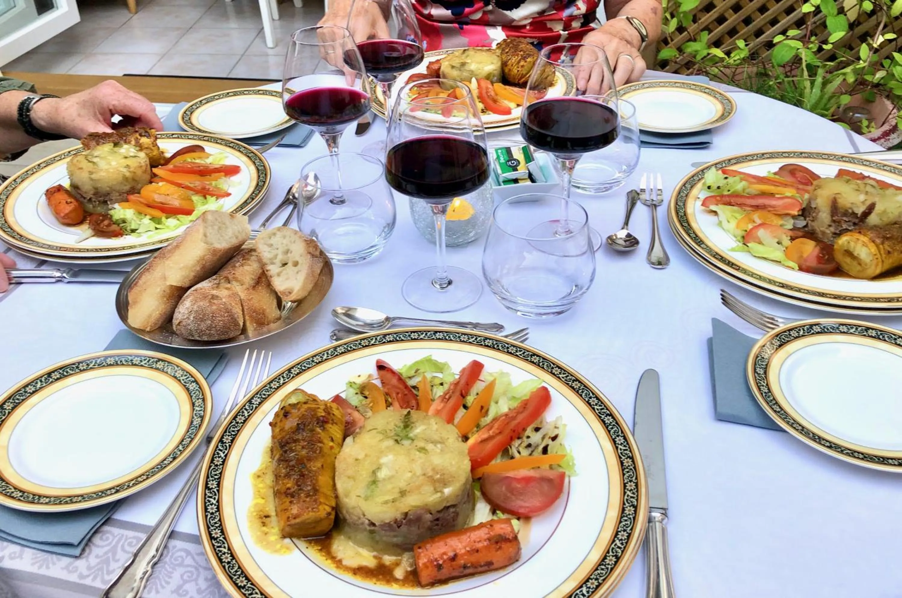 Dinner in Le 31 B&B Amboise Centre