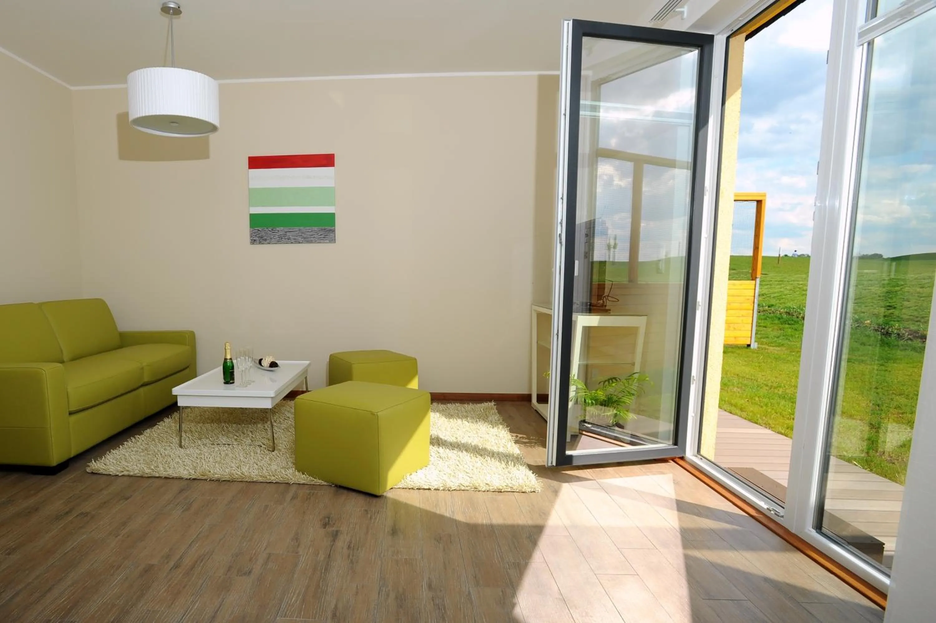 Living room in Black Bridge Hotel Apartment