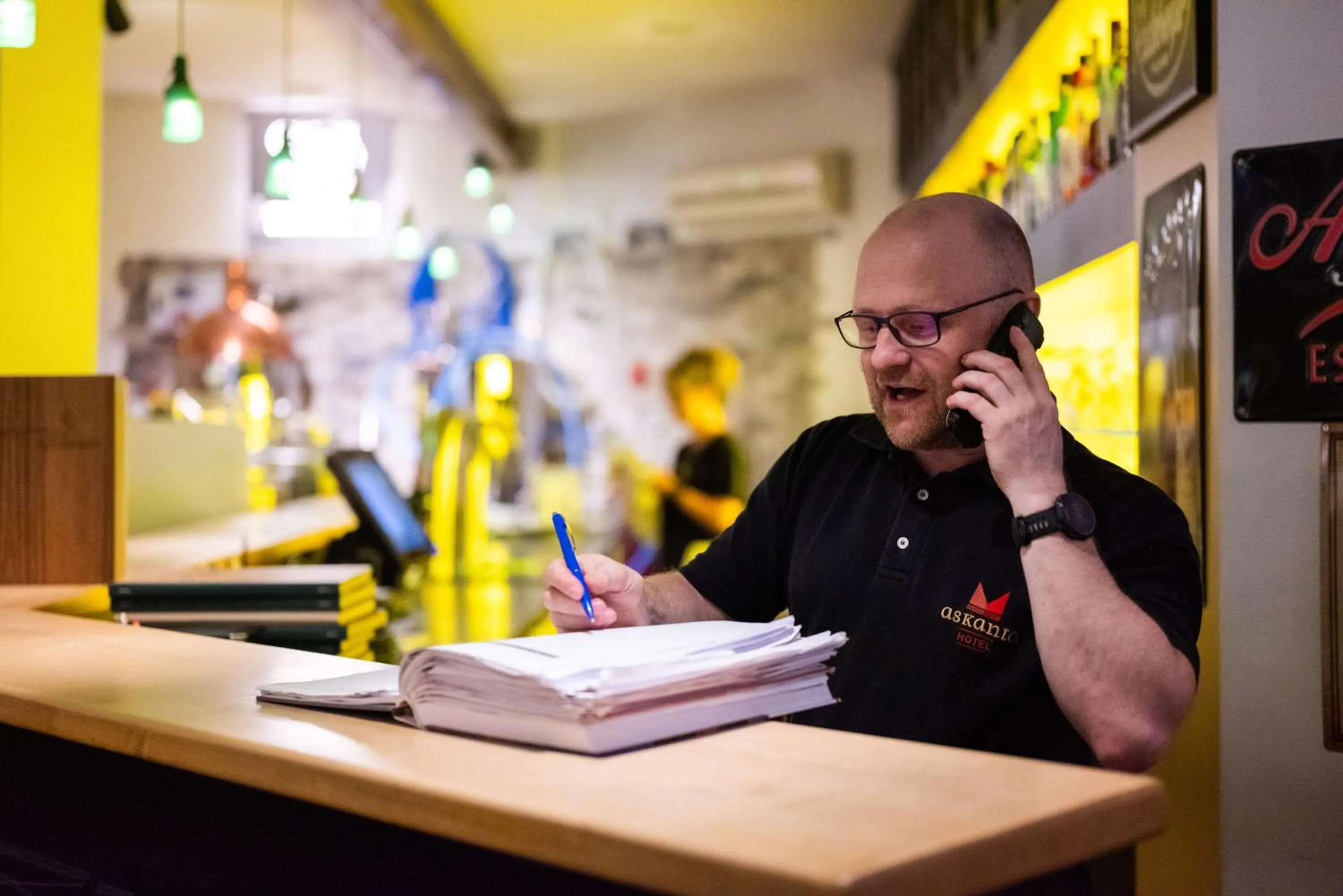 Restaurant/places to eat in Askania Hotel & Brauhaus