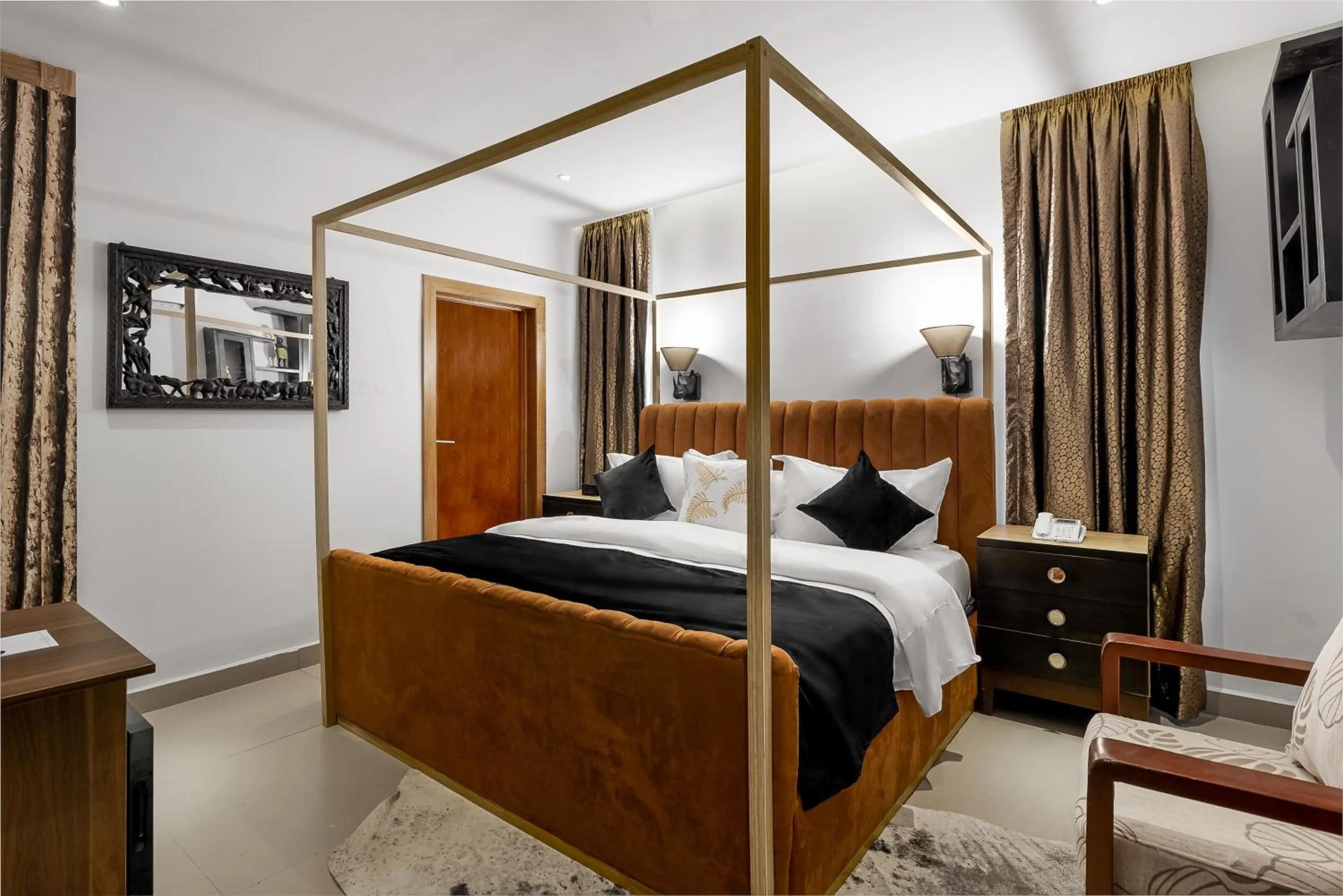 Bedroom, Bed in Villa Monument Hotel