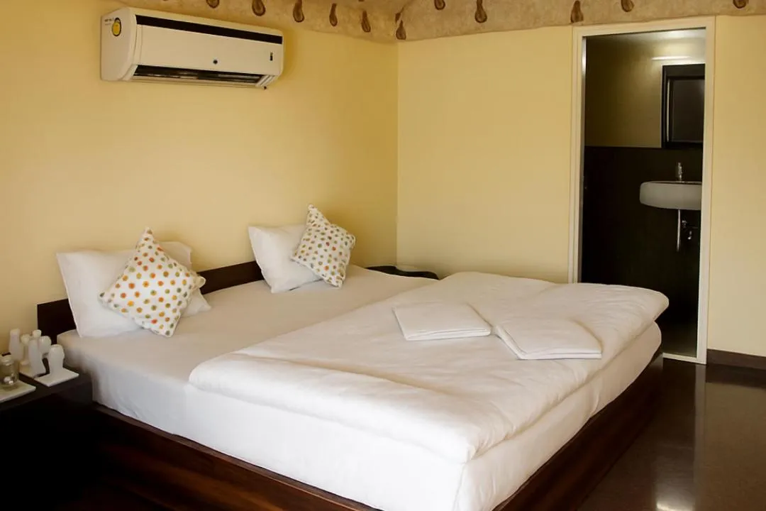 Bed in Virat Resorts, Sariska Rajasthan