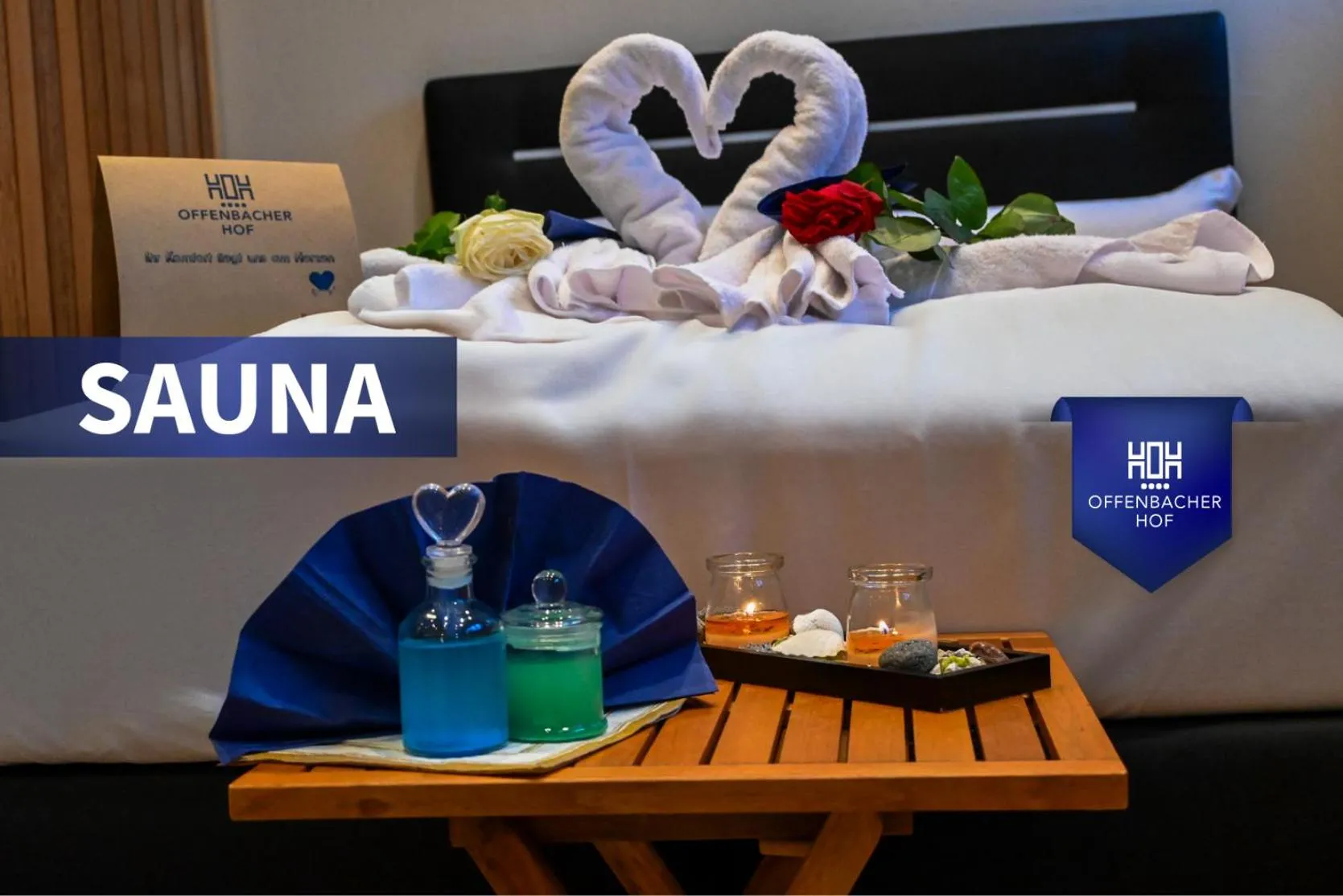 Bed in Hotel Offenbacher Hof