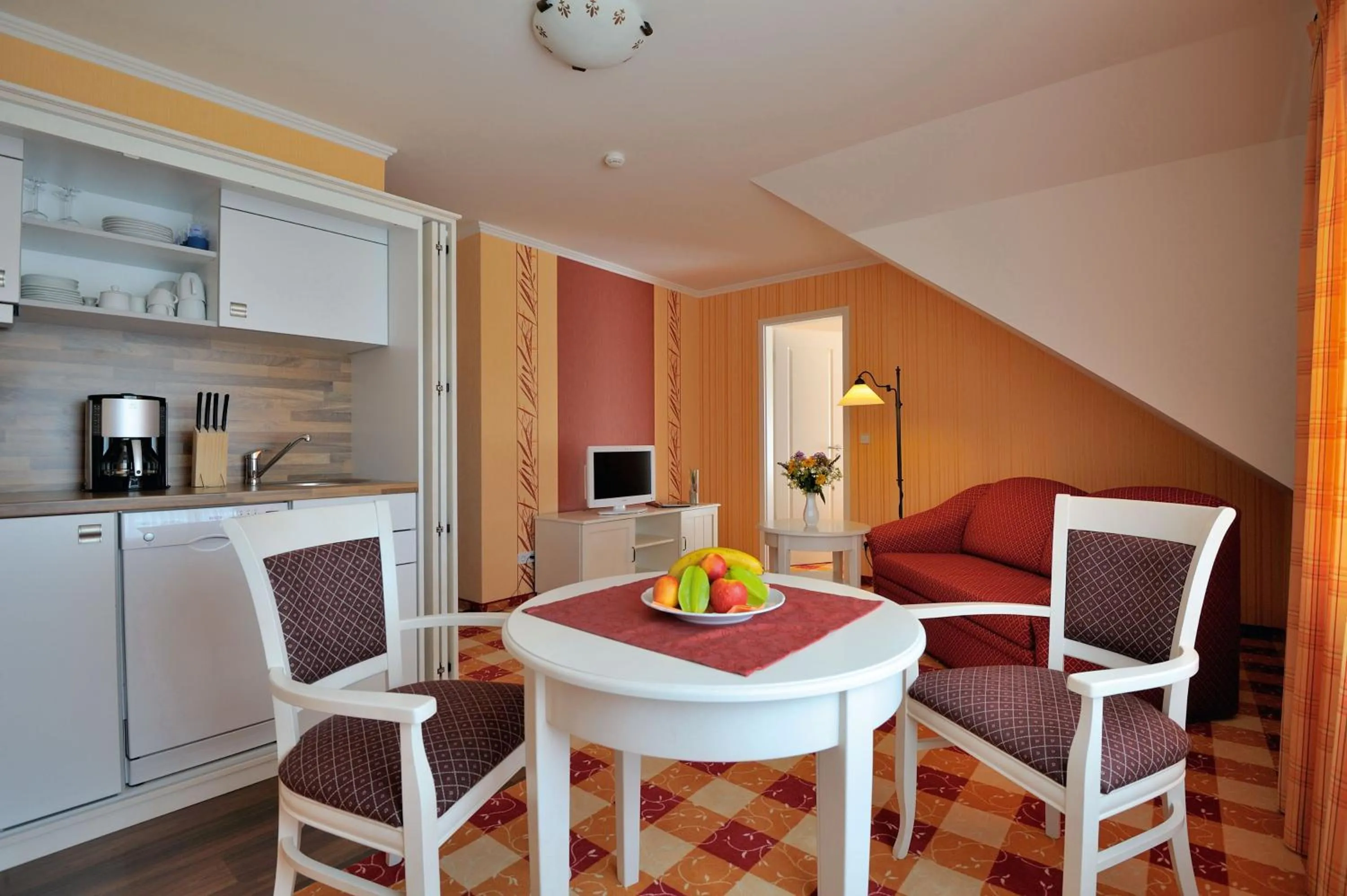 Kitchen or kitchenette in Hotel Godewind