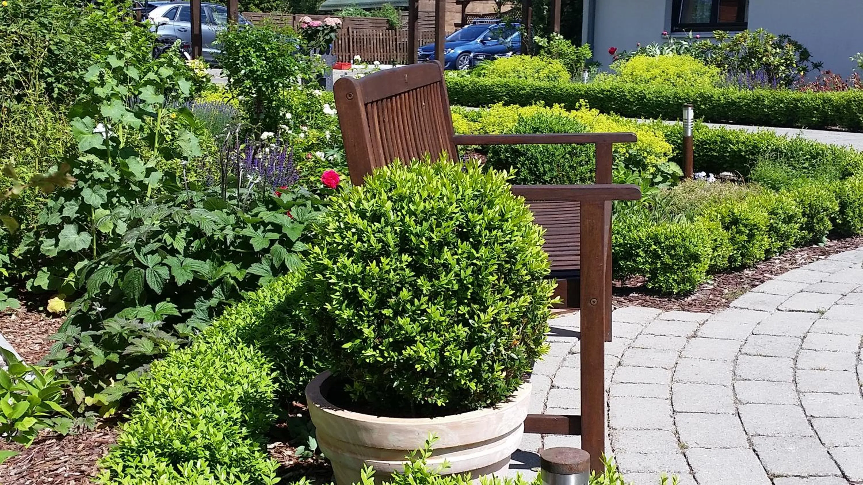 Garden in Hotel Godewind