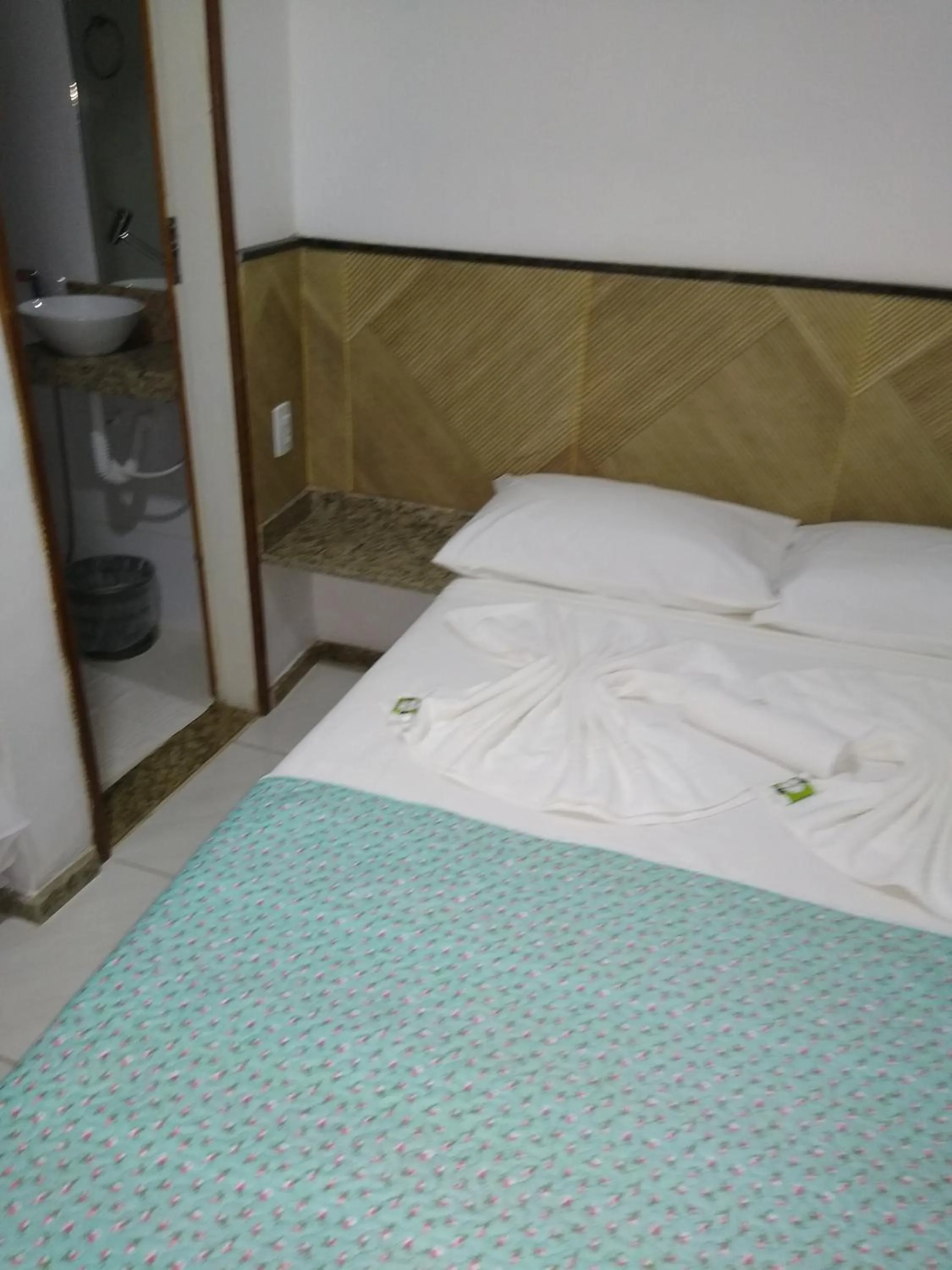 Bed in Pousada Solar da Praia