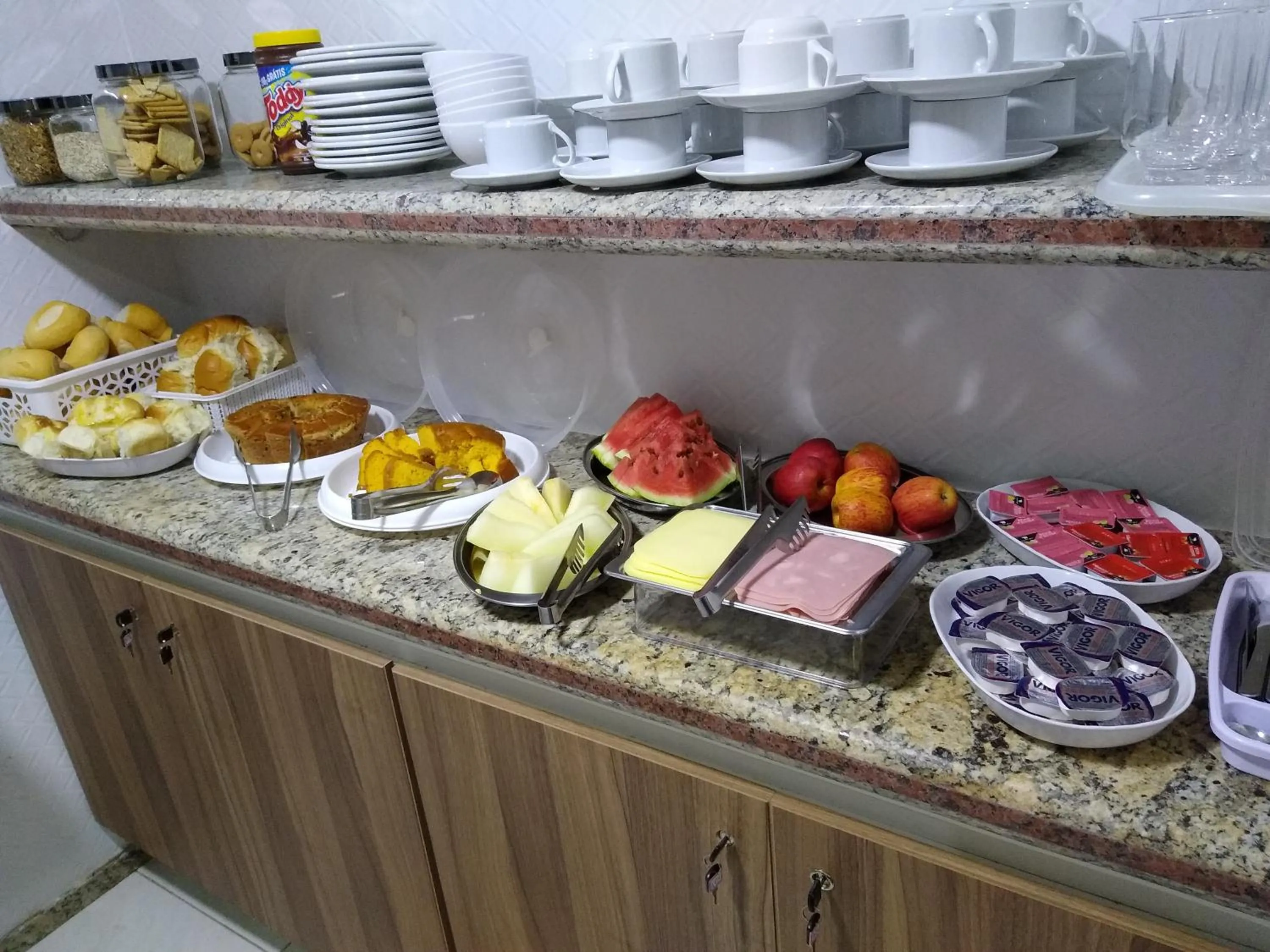 Food and drinks in Pousada Solar da Praia