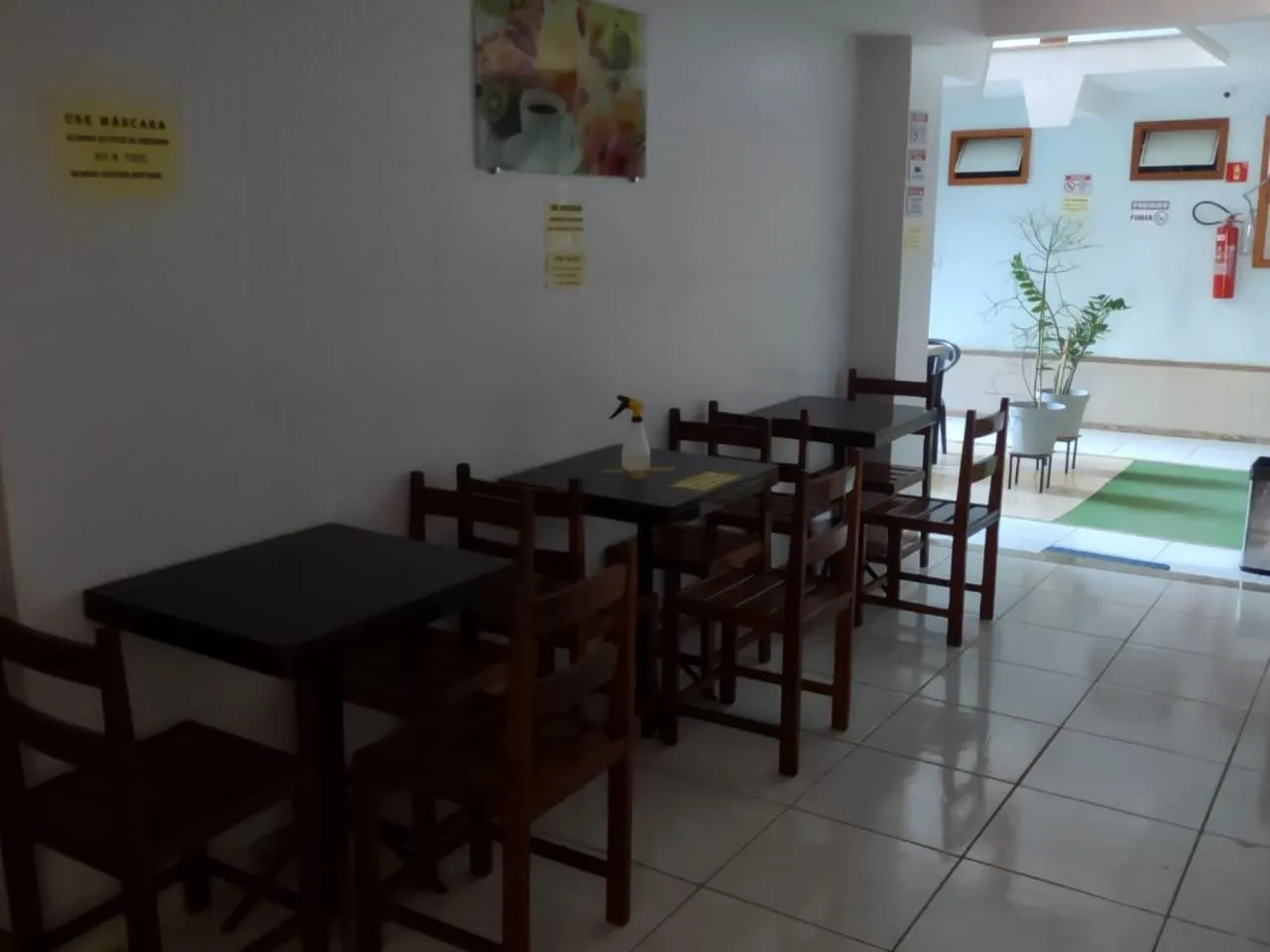 Restaurant/places to eat in Pousada Solar da Praia