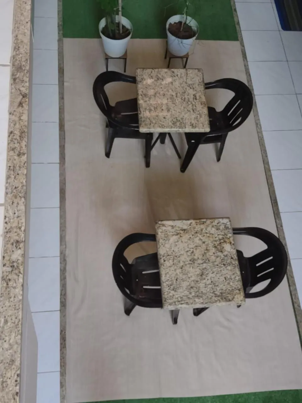 Seating area in Pousada Solar da Praia