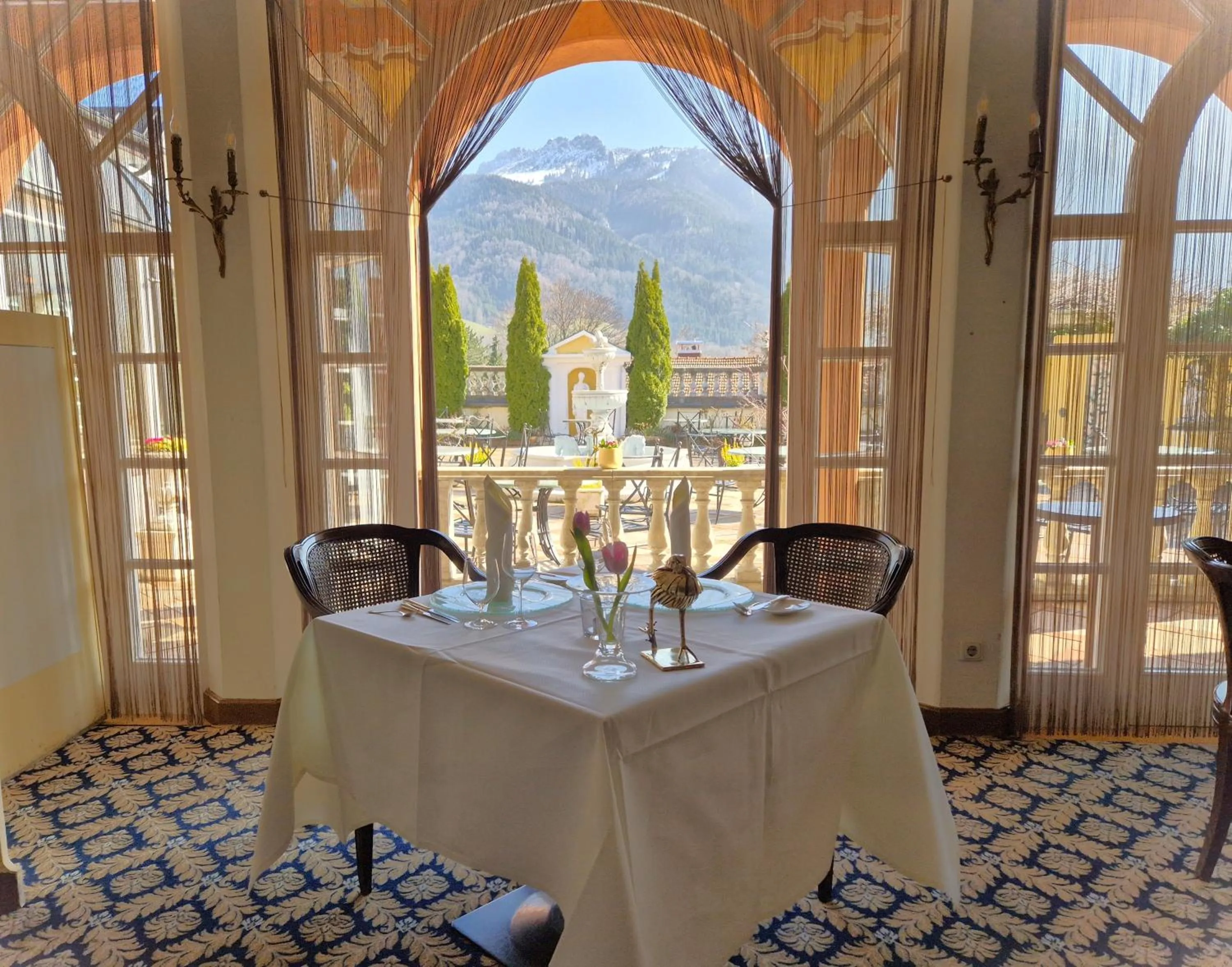 Restaurant/places to eat in Boutique Hotel Residenz Winkler