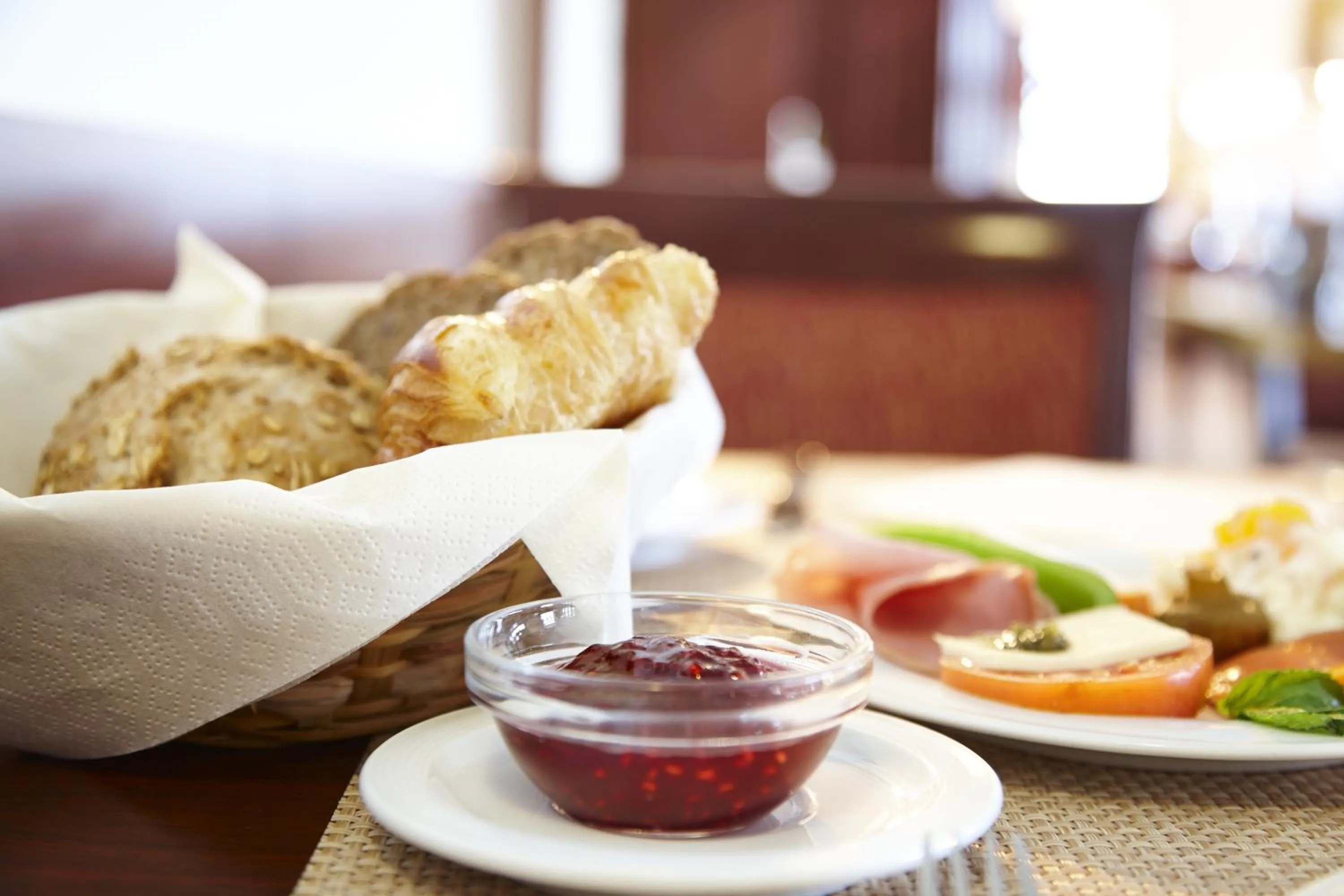 Food close-up in Hotel Düsseldorf City by Tulip Inn