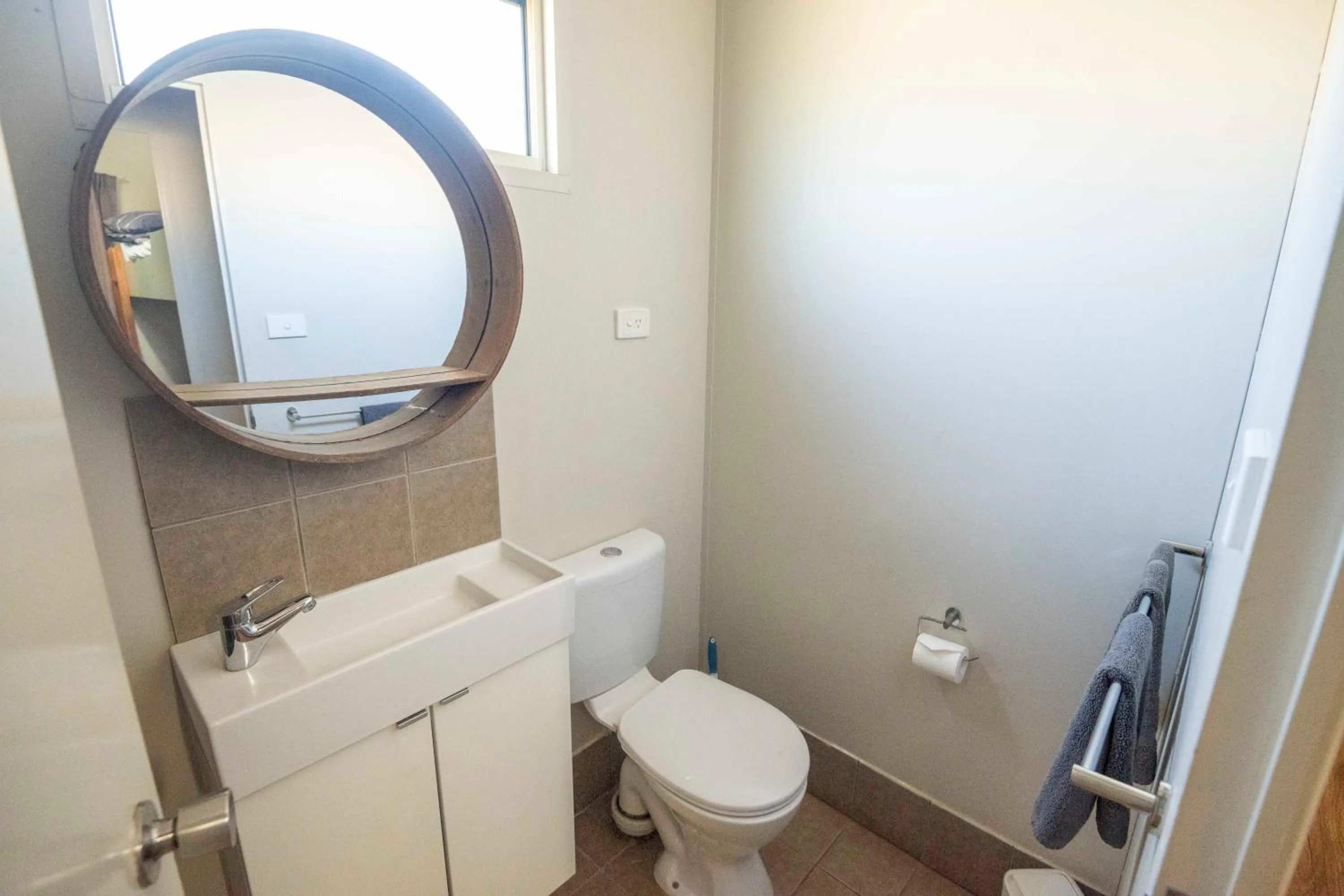 Toilet in Capricorn Holiday Park