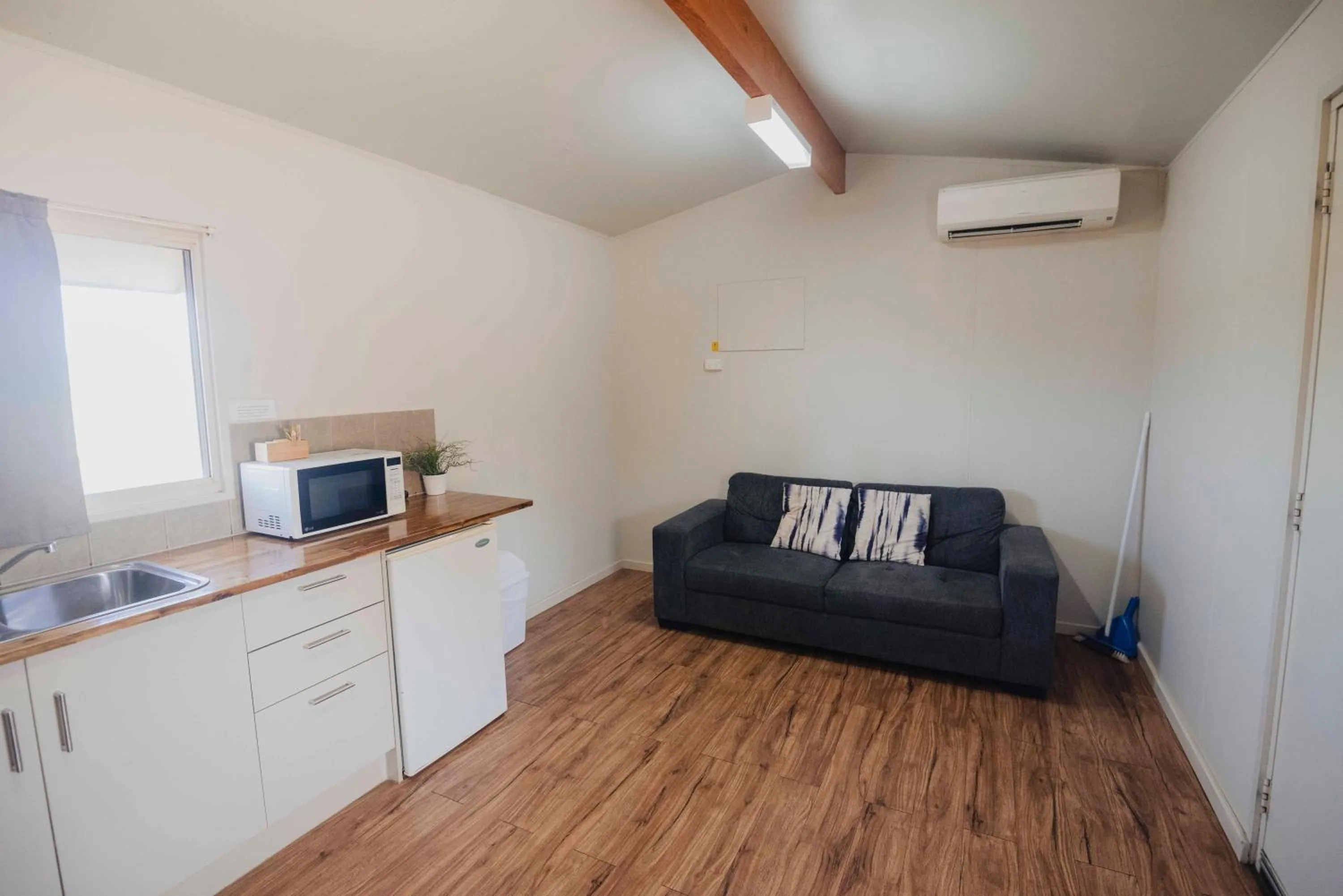 Living room in Capricorn Holiday Park