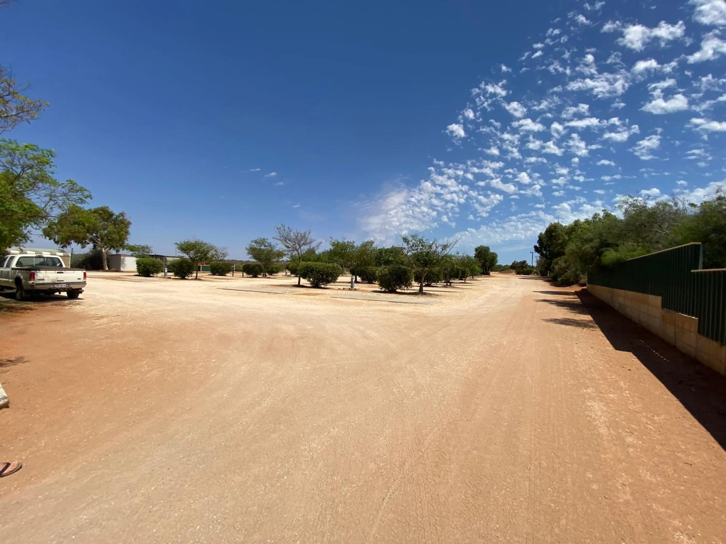 Natural landscape in Capricorn Holiday Park