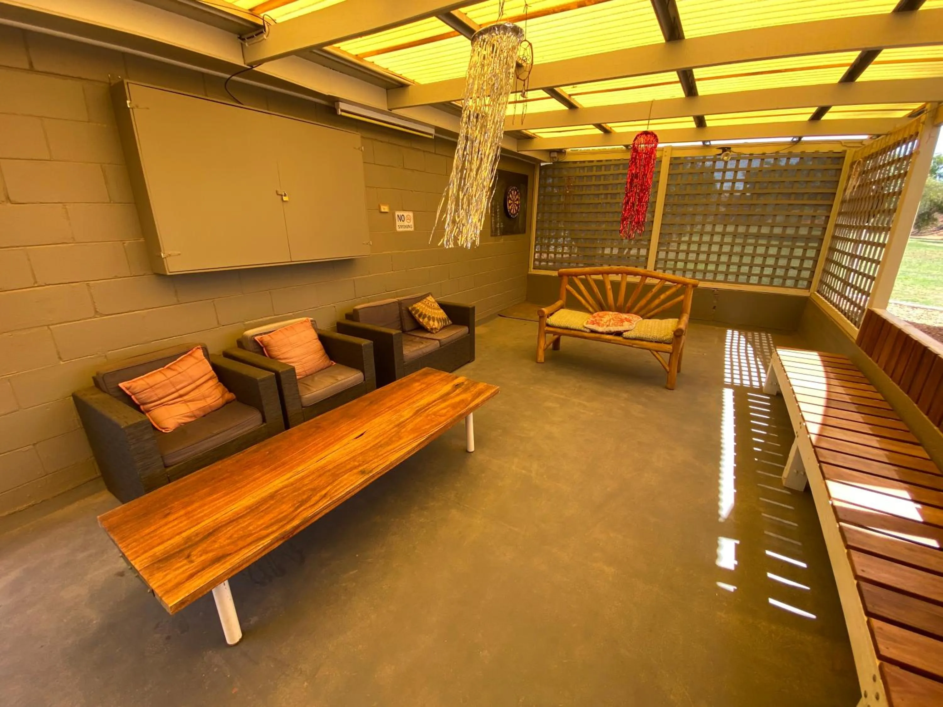 BBQ facilities in Capricorn Holiday Park