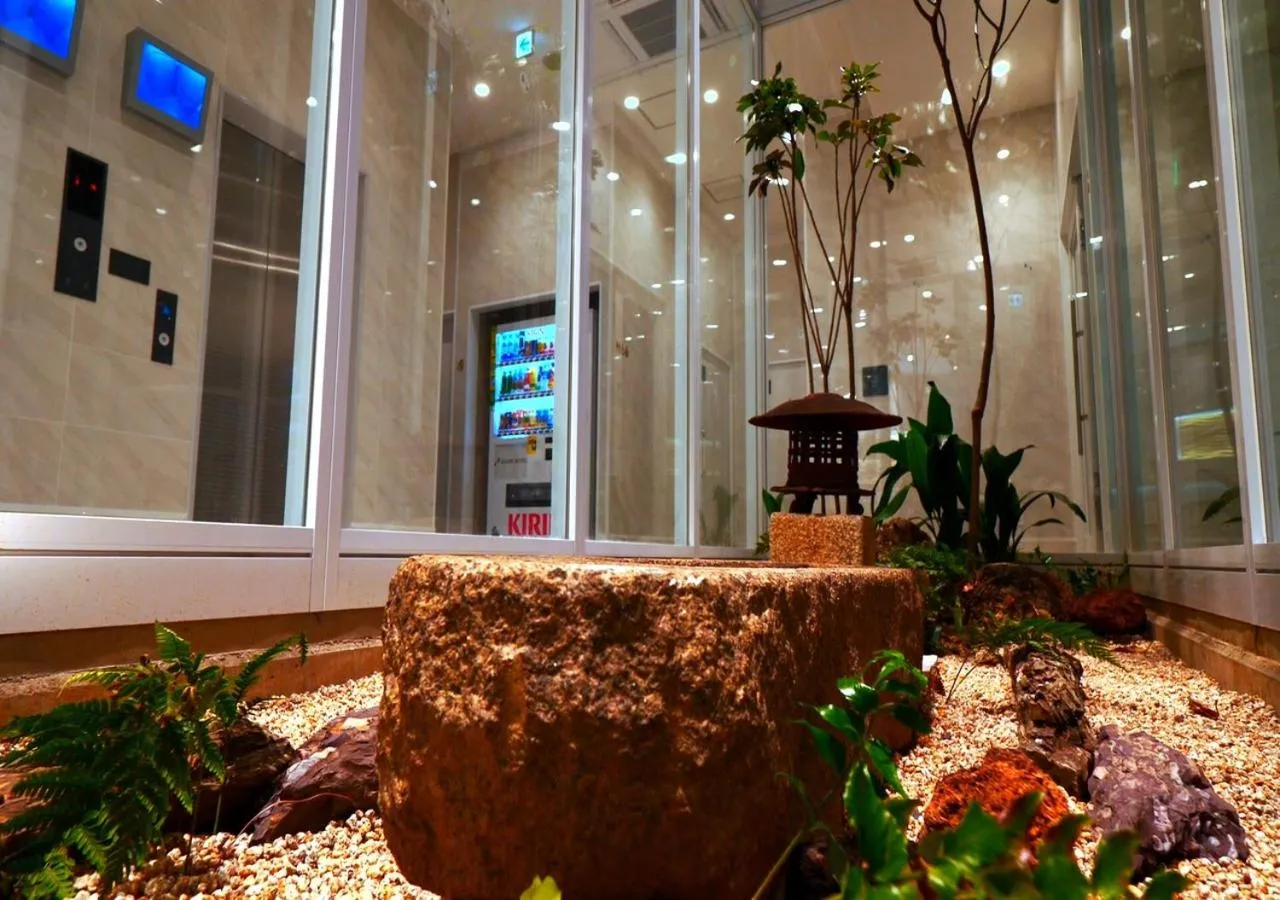 Patio in Bande Hotel Tenpozan Higashi