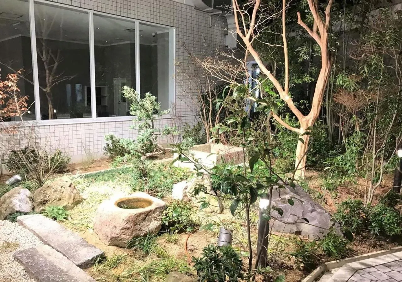 Garden in Bande Hotel Tenpozan Higashi