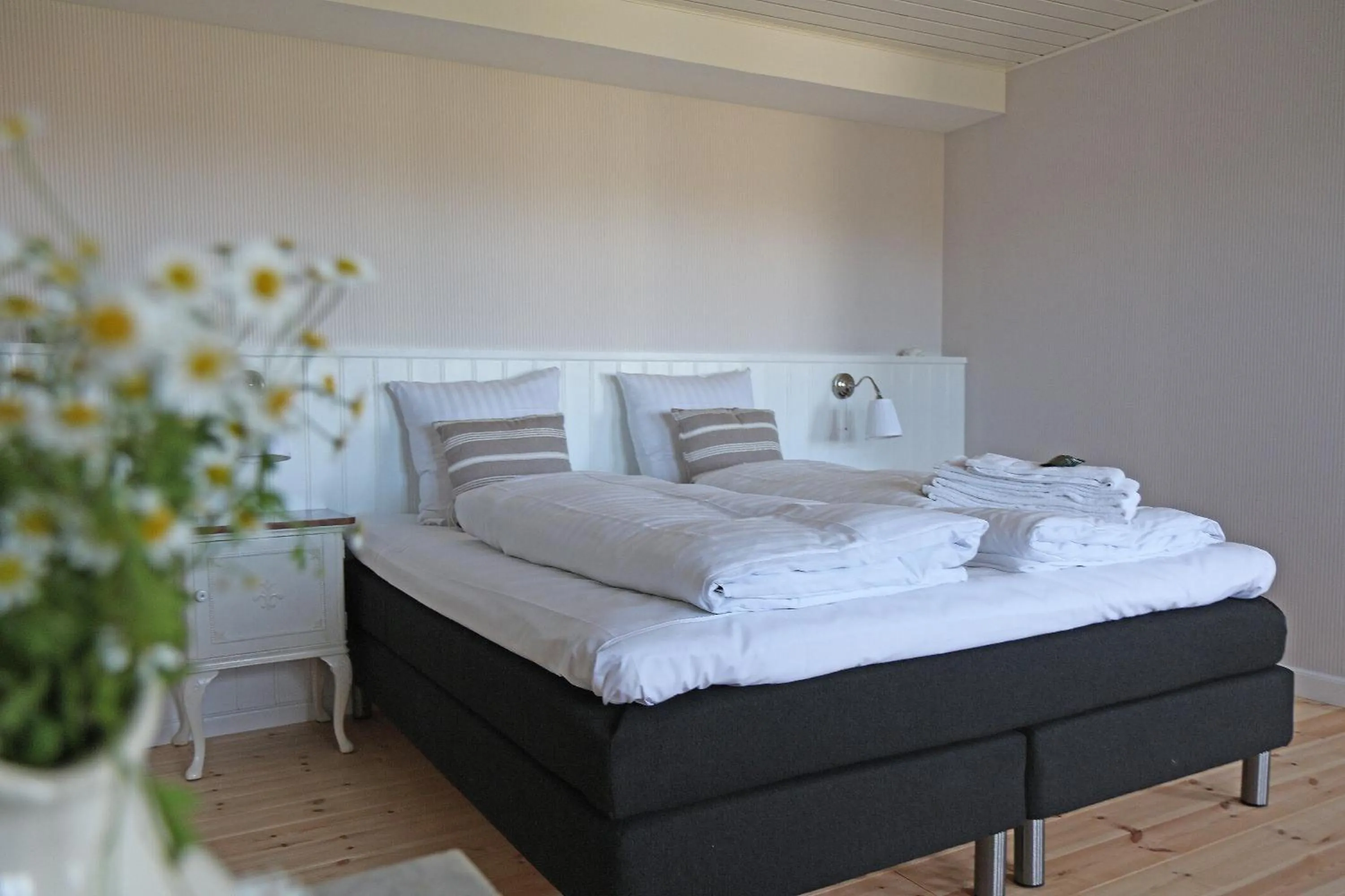 Bed in Kallehavegaard Badehotel