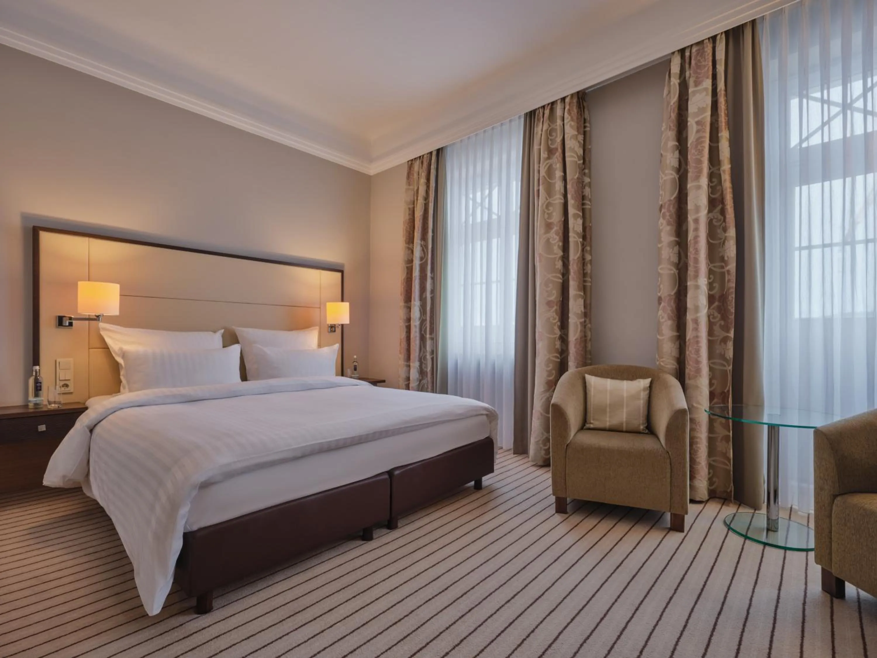 Bed in Steigenberger Hotel Bad Neuenahr