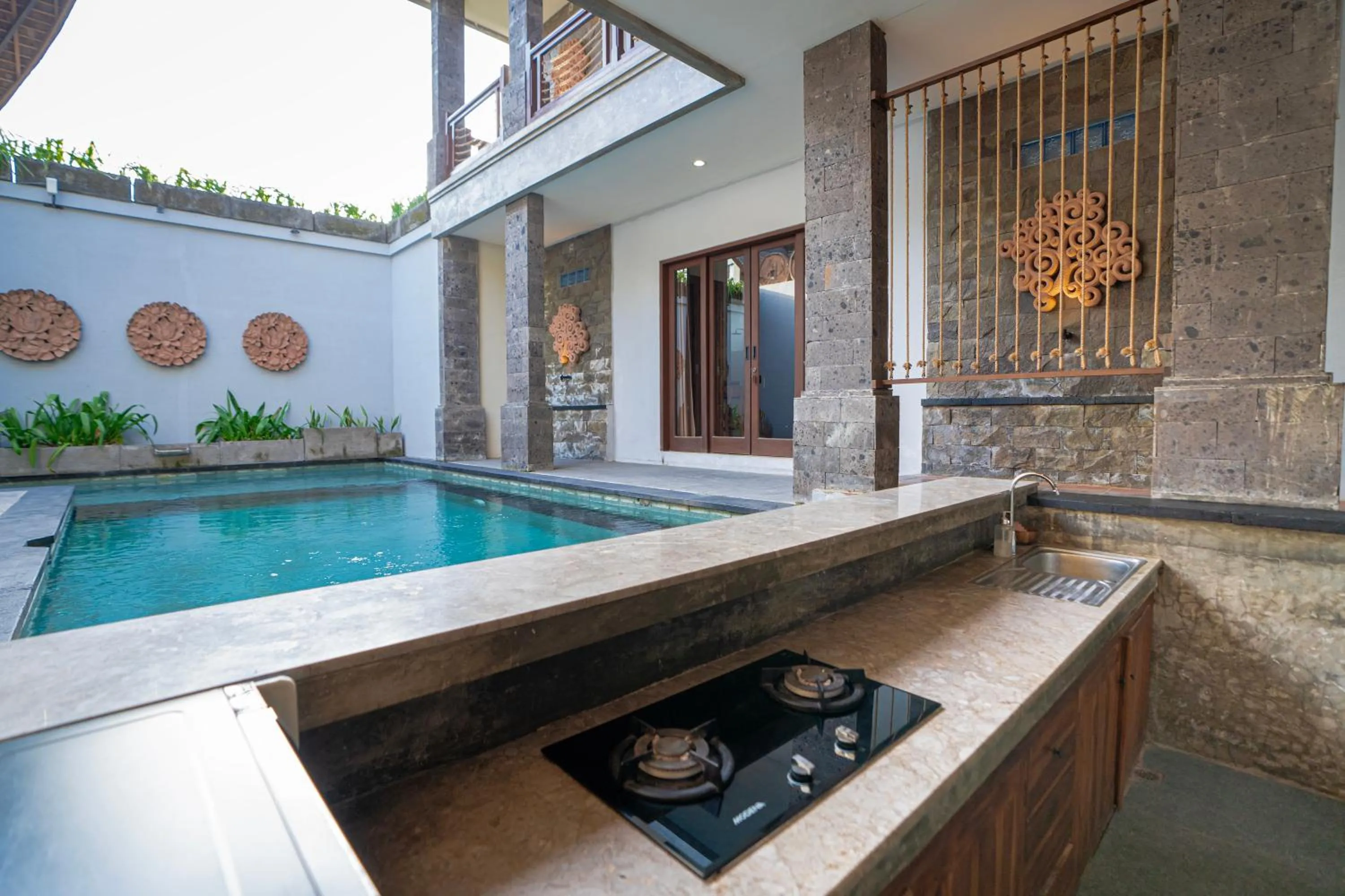 kitchen in Kusuma Living and Villa Seminyak