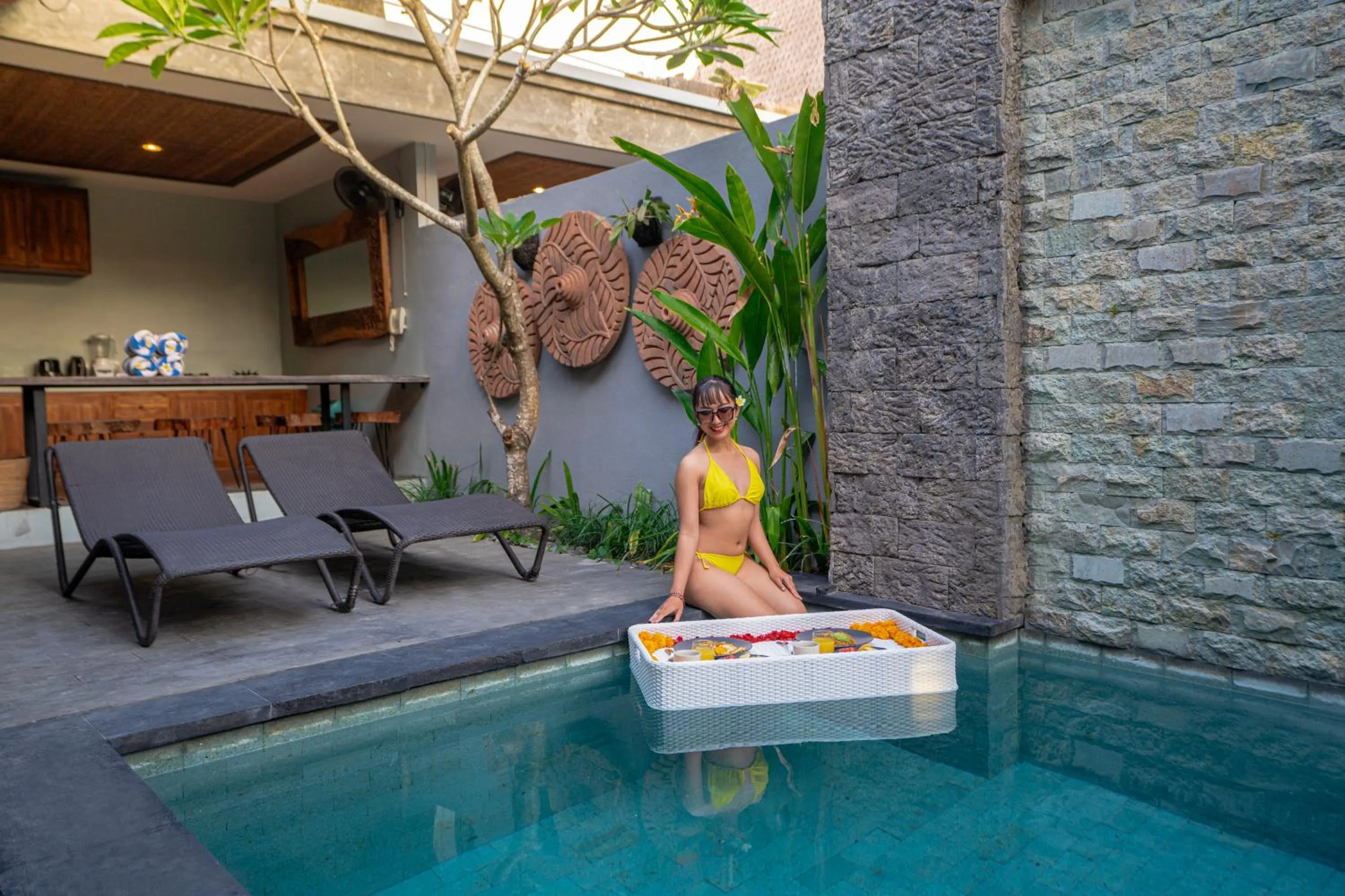 Swimming pool in Kusuma Living and Villa Seminyak