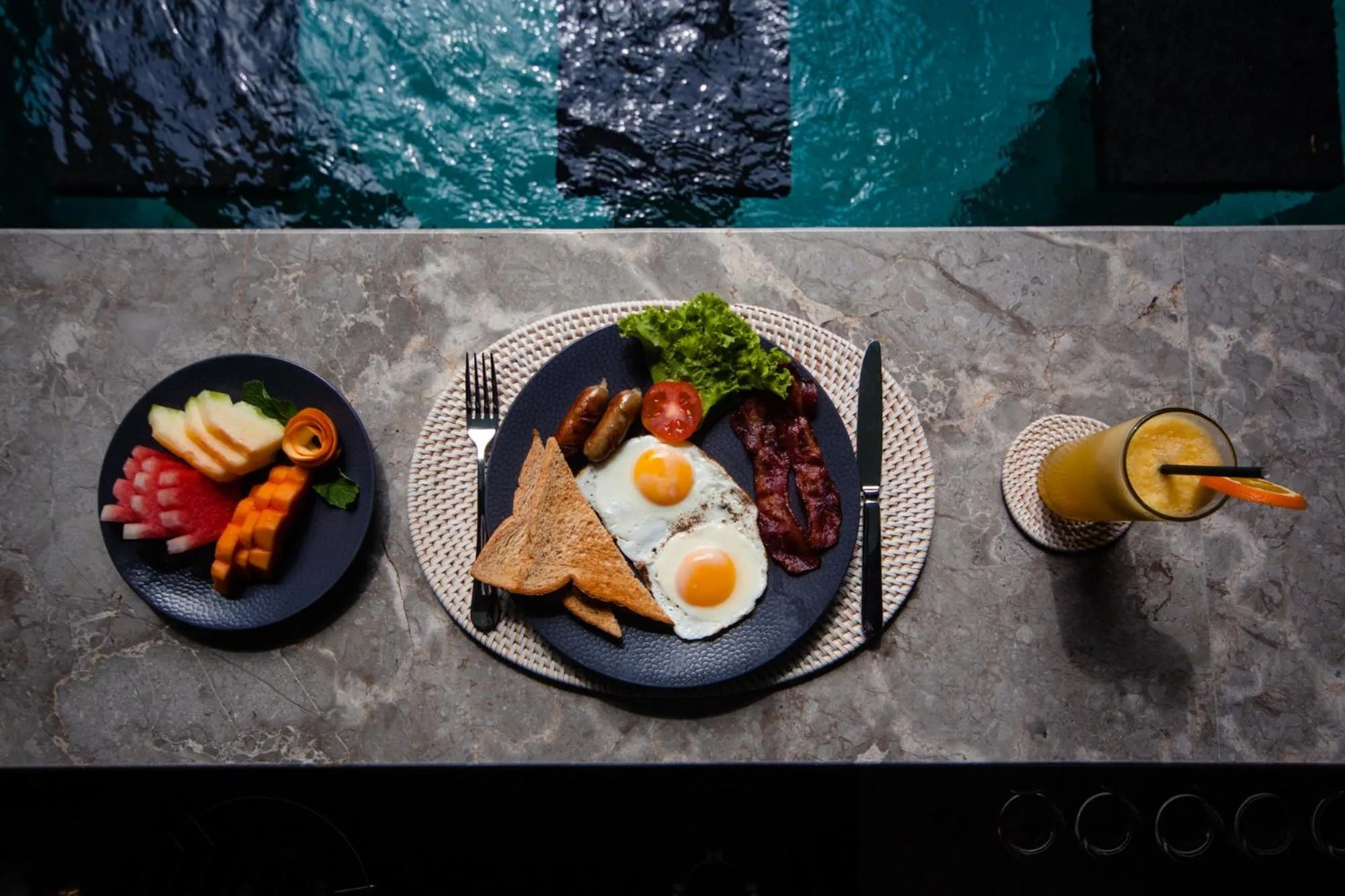 Breakfast in Kusuma Living and Villa Seminyak