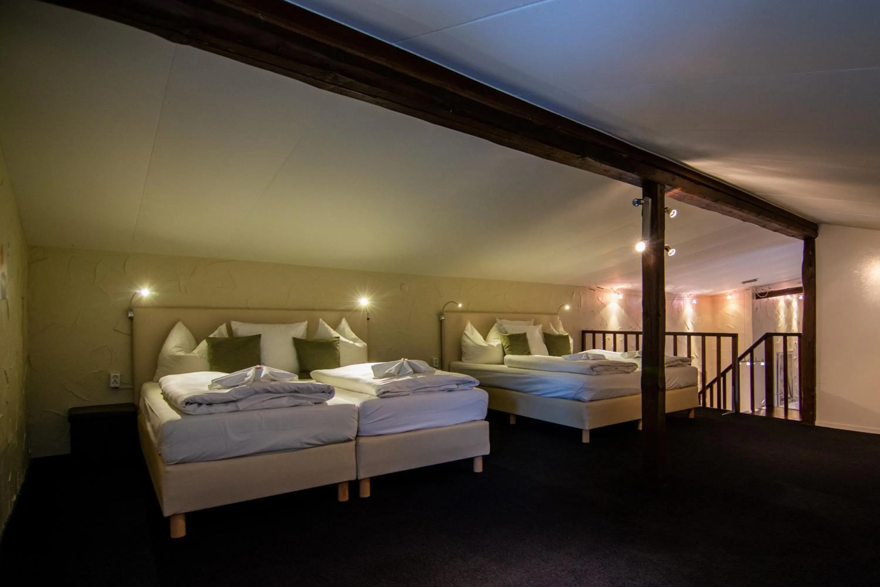 Bed in Hotel De Lange Man Monschau Eifel