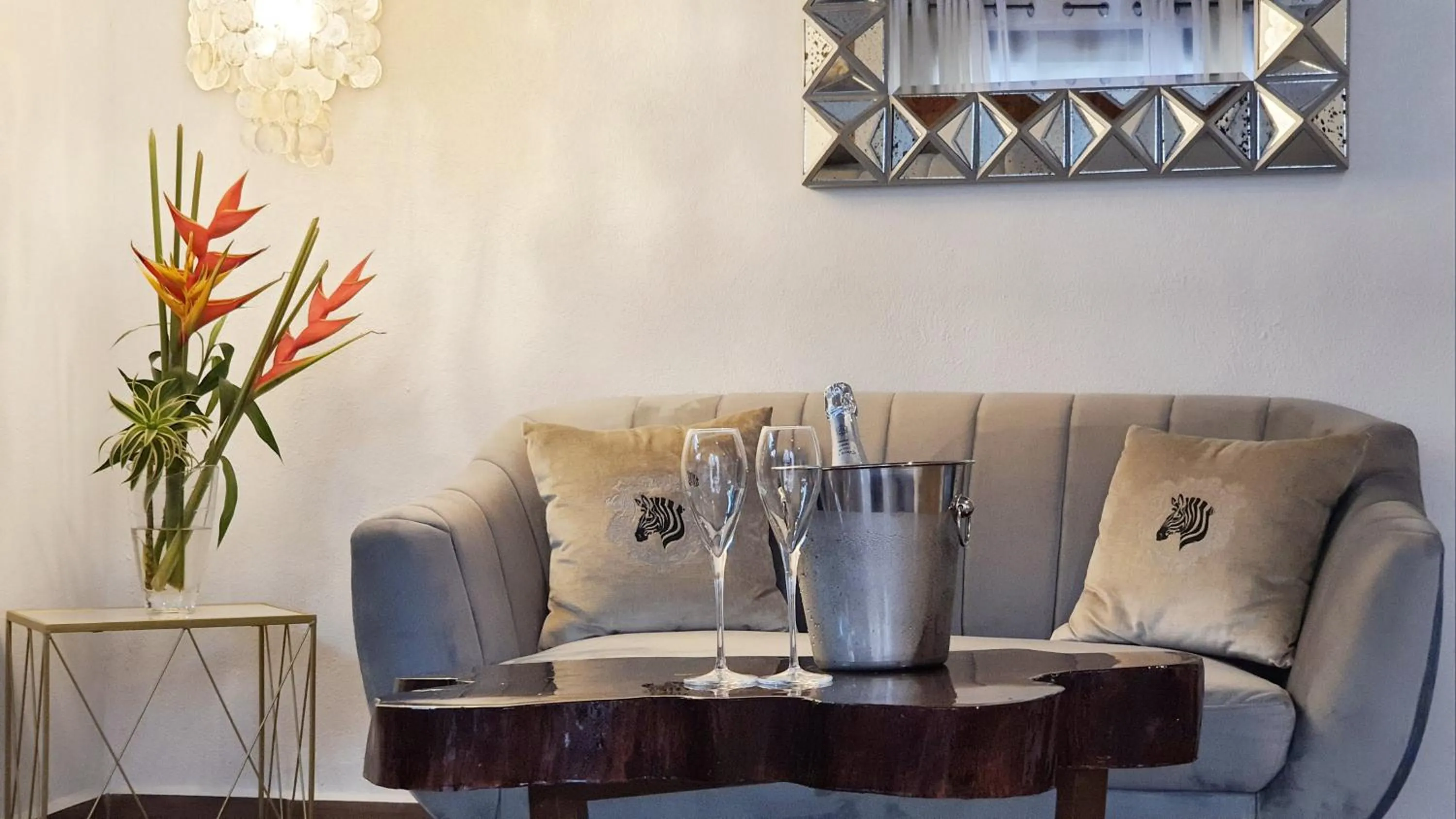 Living room in Villa Alejandro