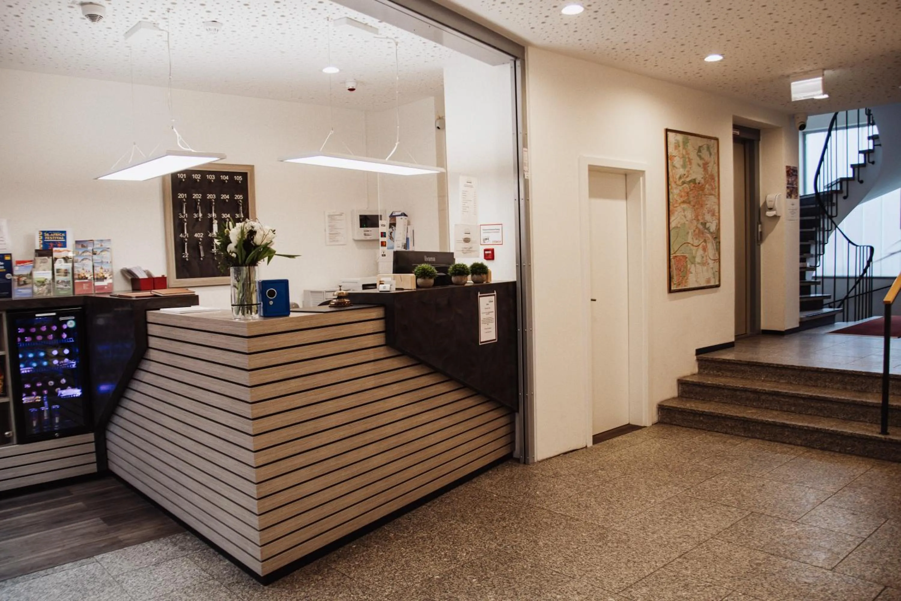 Lobby or reception in Hotel Central eGbR