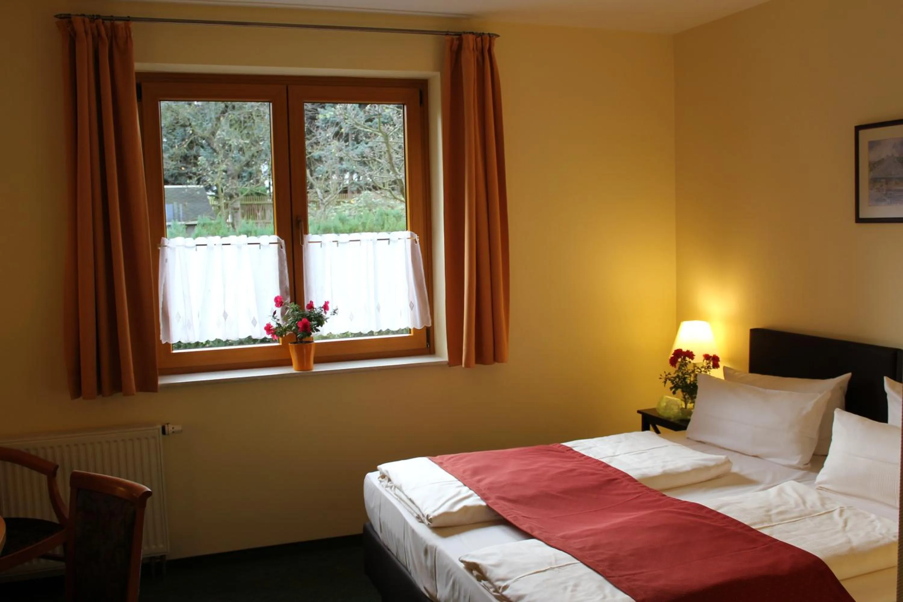 Bed in Landhotel Dresden