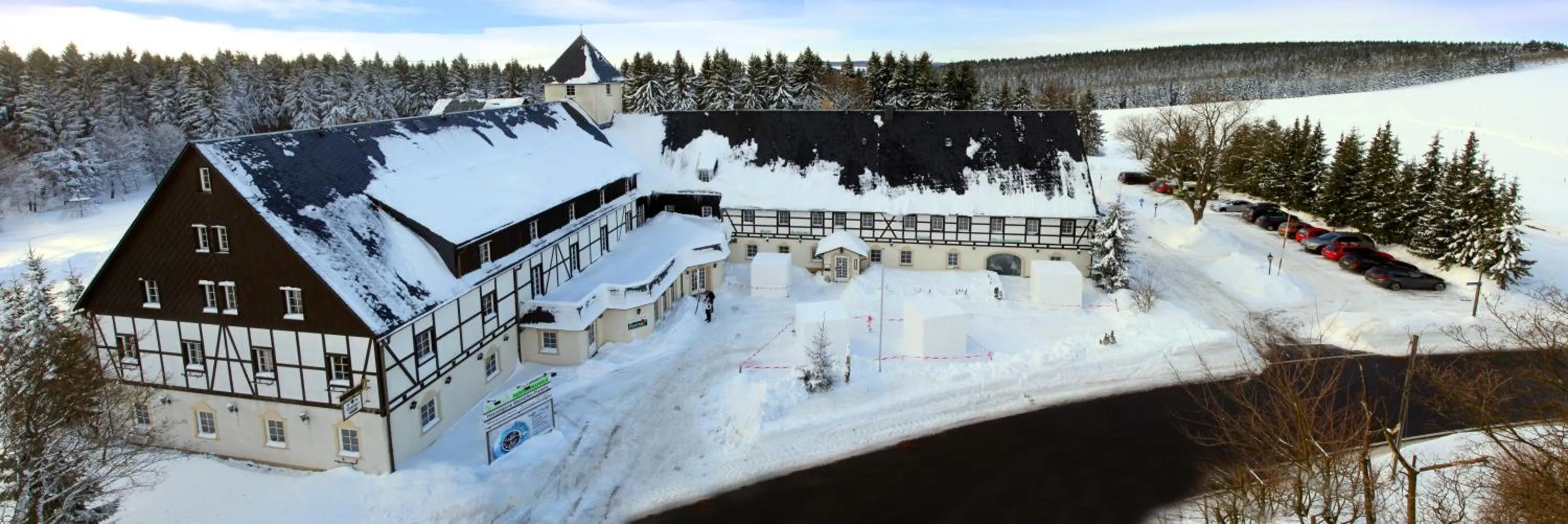 Bird's eye view in Landhotel Altes Zollhaus