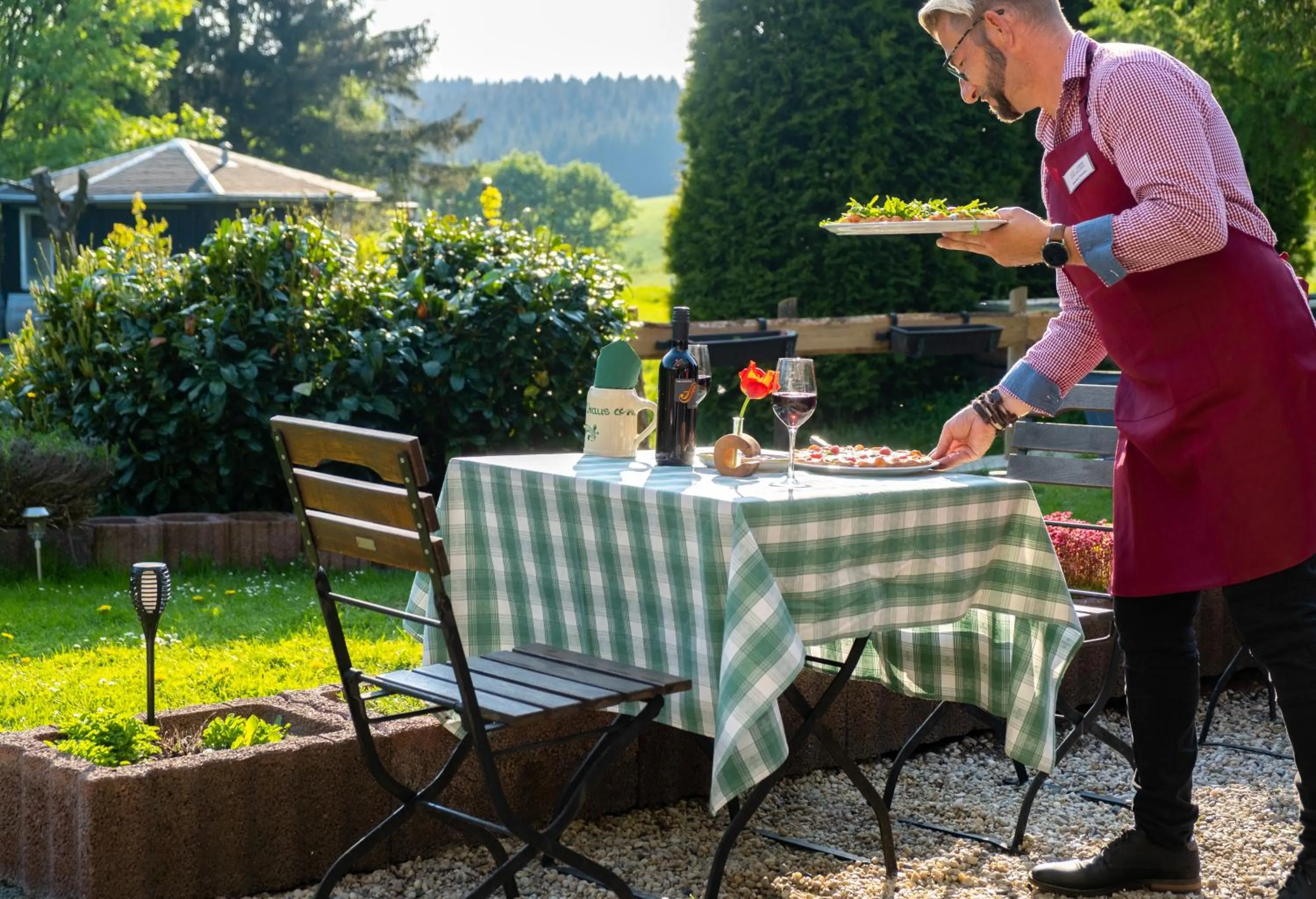 Restaurant/places to eat in Landhotel Altes Zollhaus