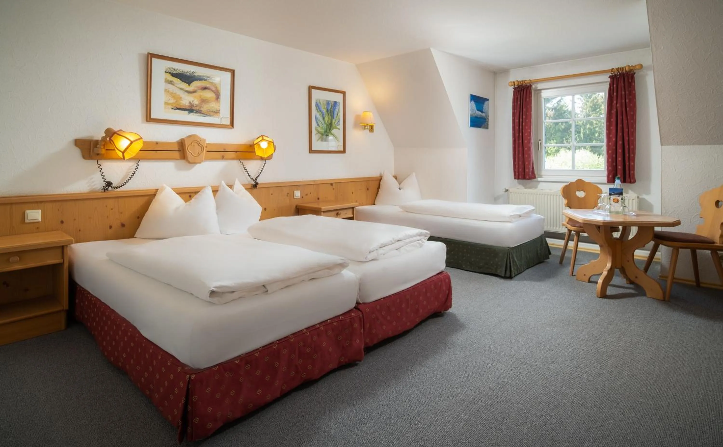 Bed in Landhotel Altes Zollhaus