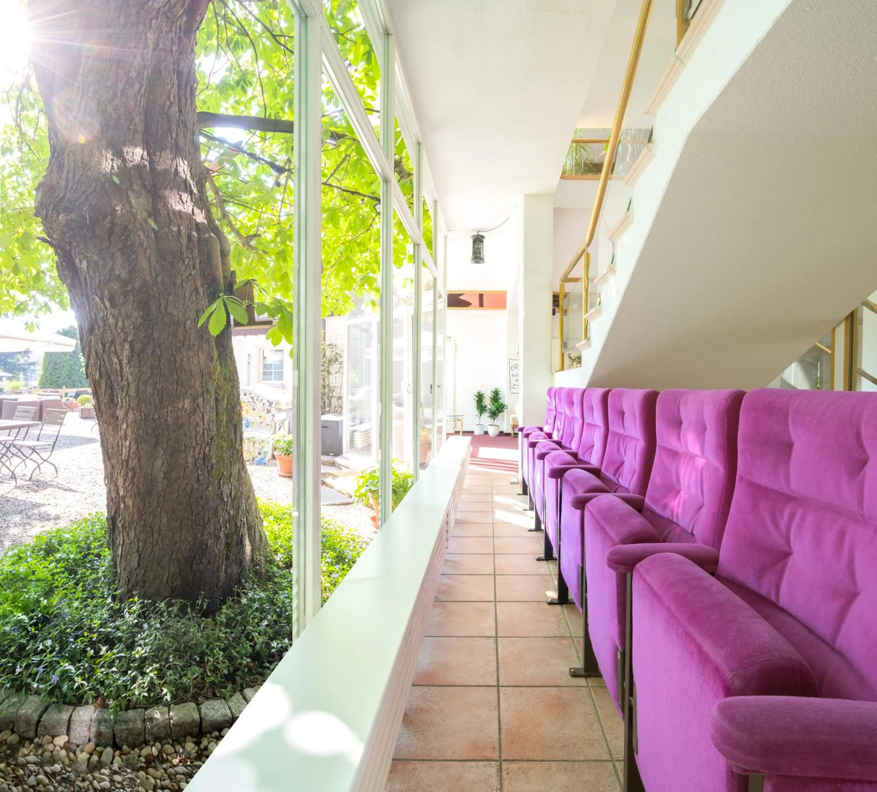 Garden view in Landhotel Altes Zollhaus