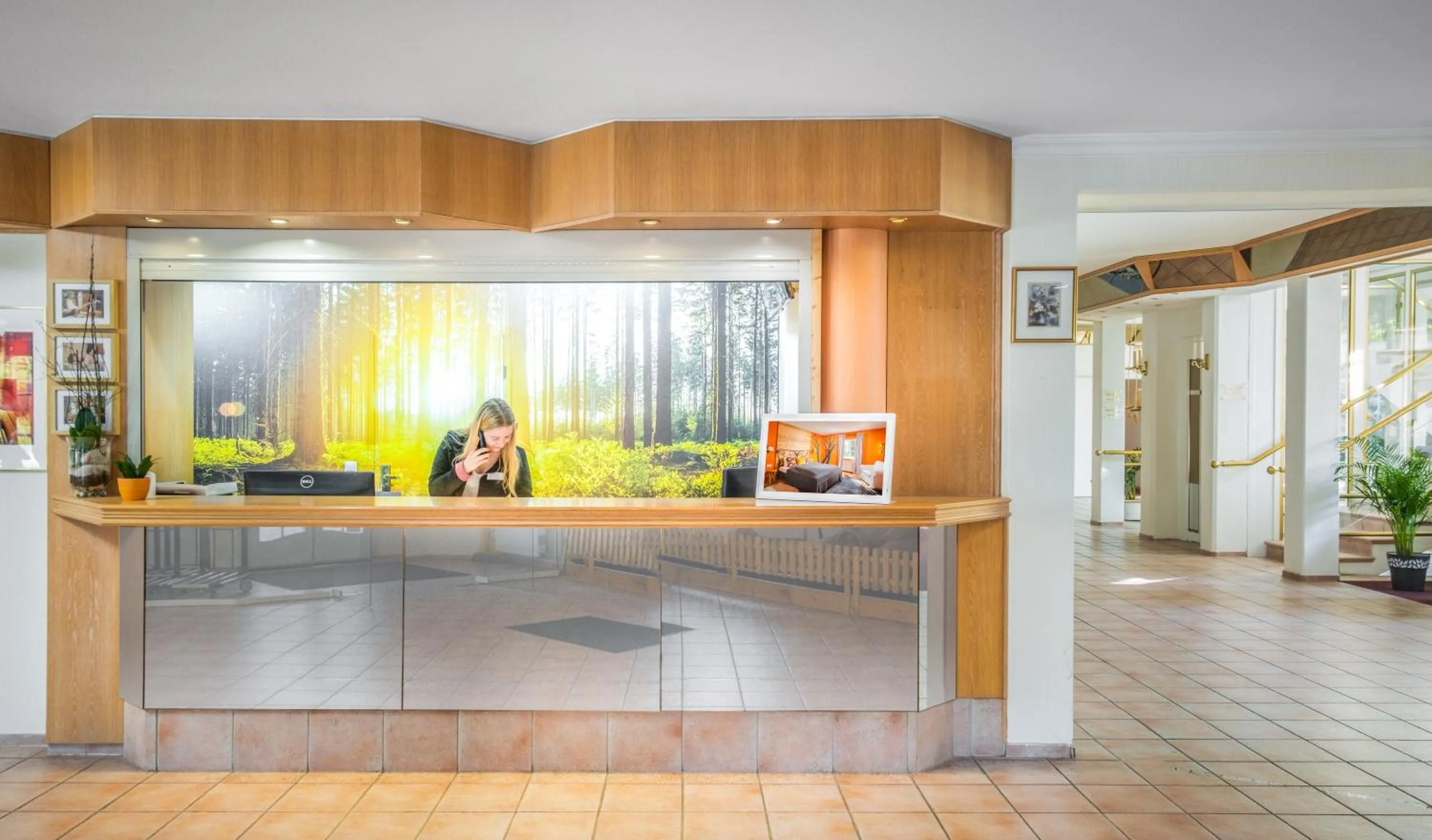 Lobby or reception in Landhotel Altes Zollhaus