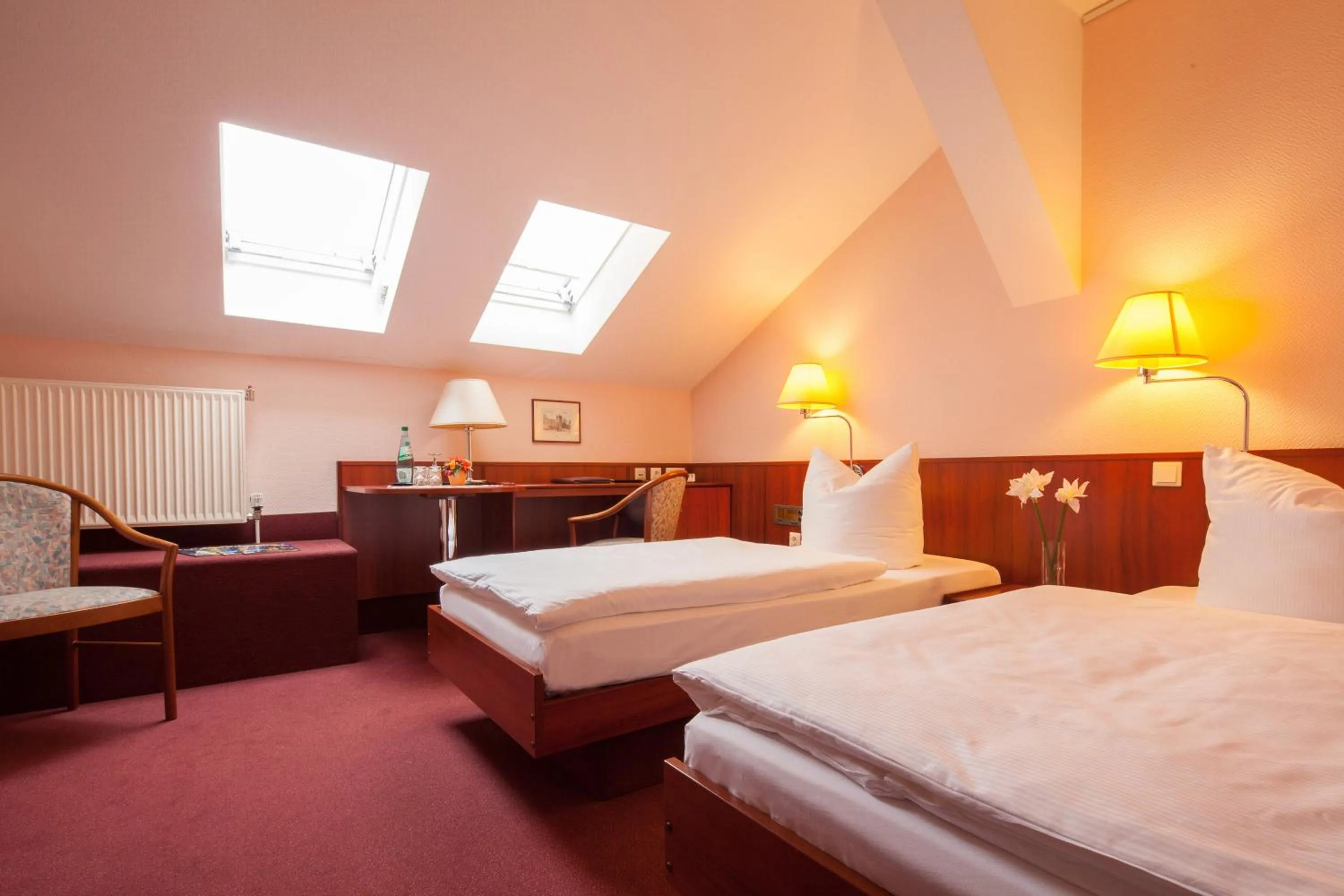 Photo of the whole room, Bed in Hotel Kastanienhof