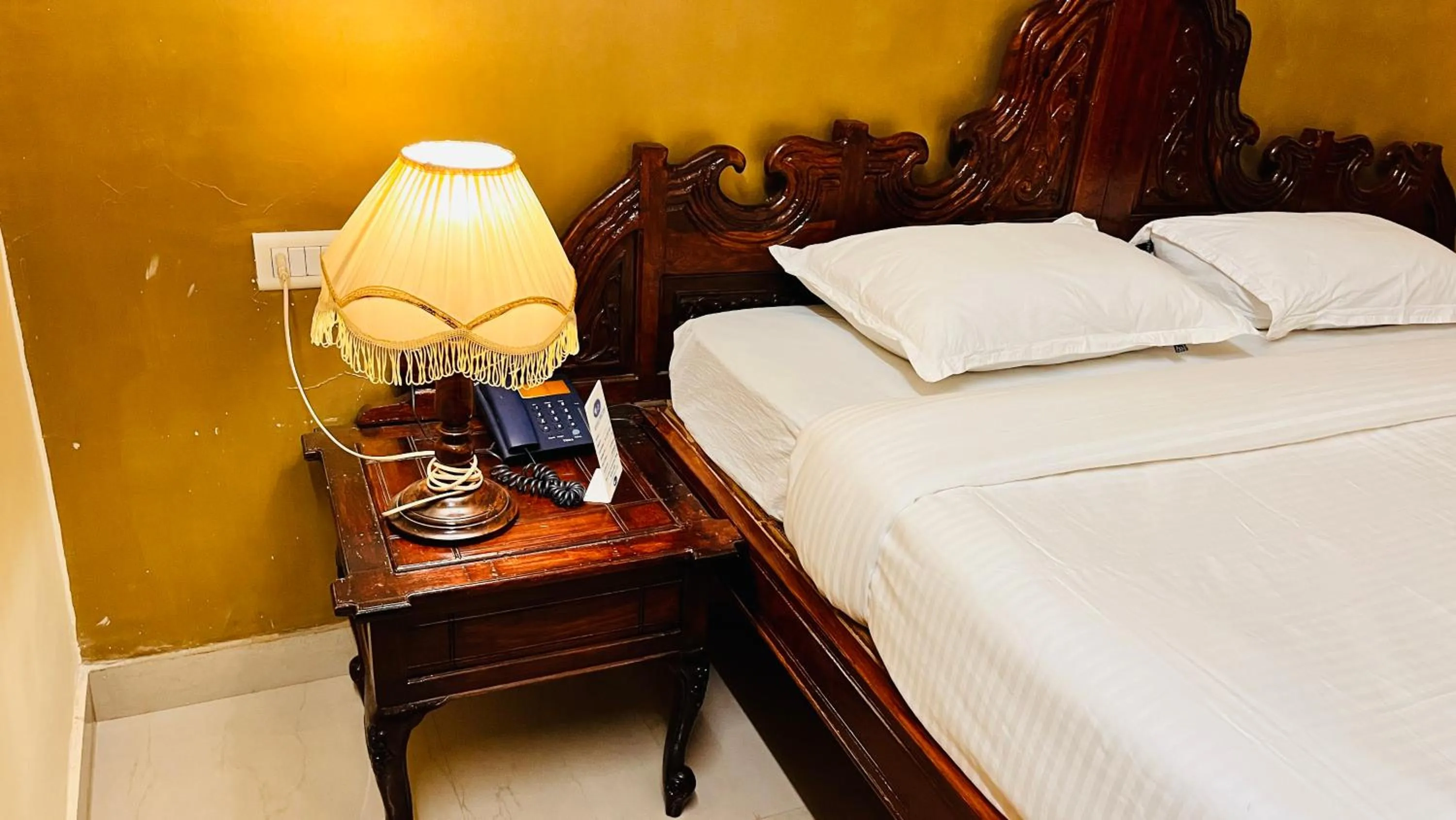 Bedroom, Bed in Hotel Master Paradise, Pushkar, Rajasthan , INDIA