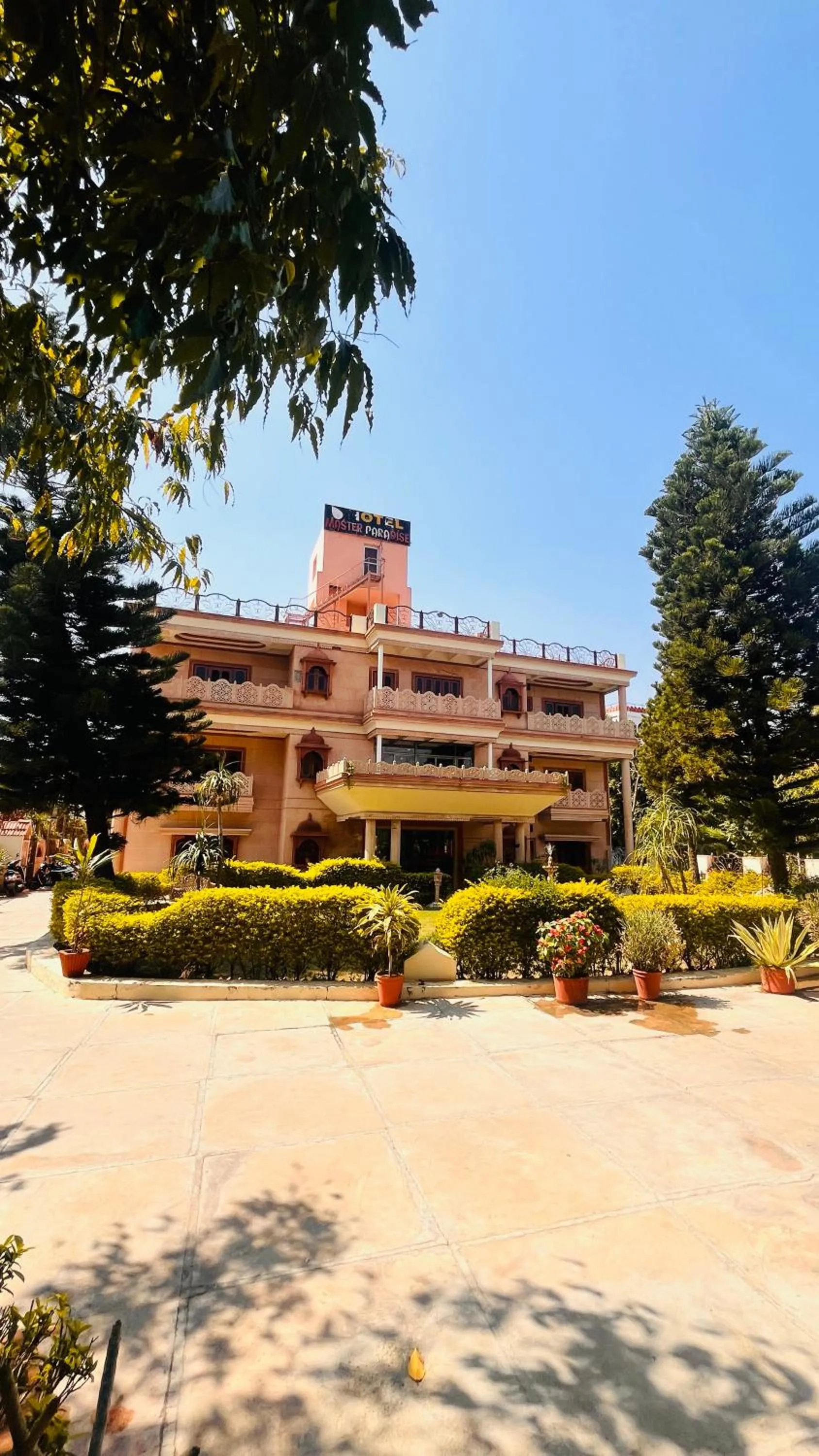 Property building in Hotel Master Paradise, Pushkar, Rajasthan , INDIA
