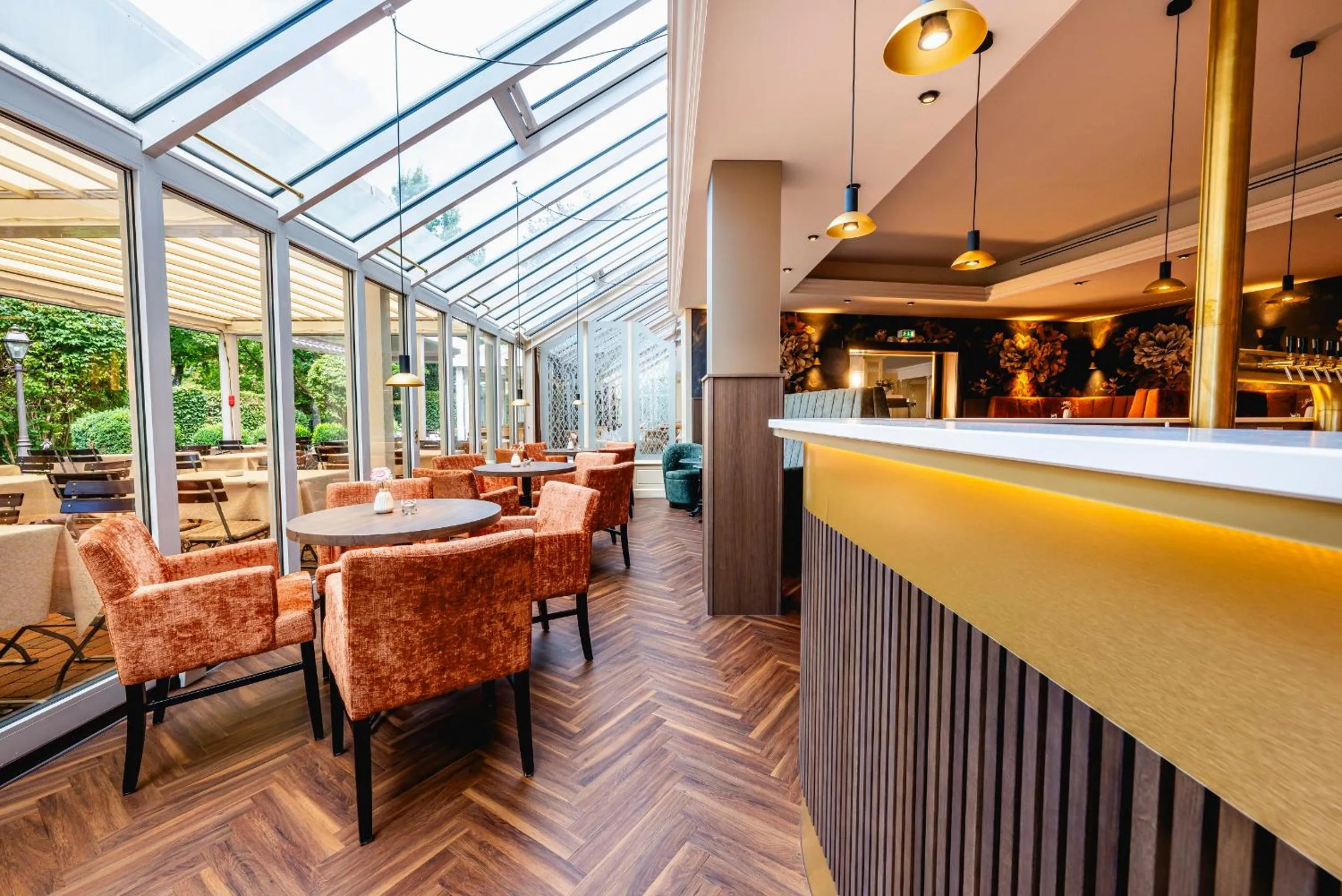 Lounge or bar in Hotel am Schlosspark