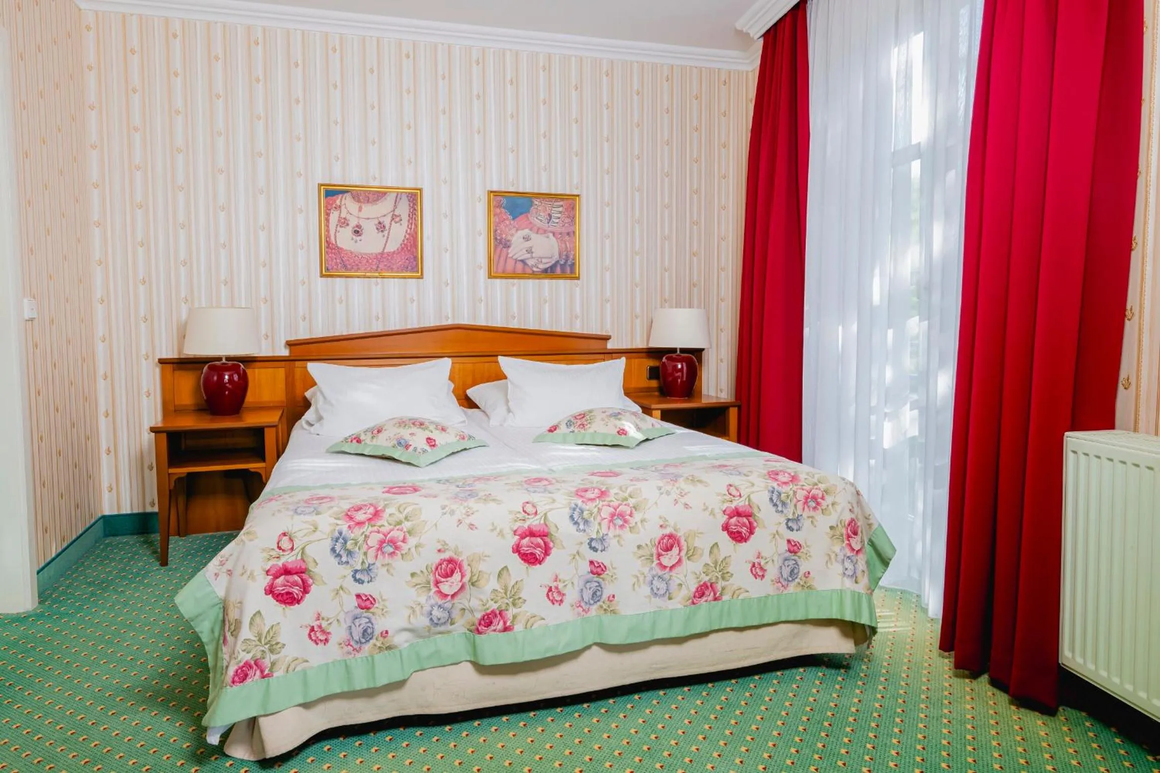 Bed in Hotel am Schlosspark