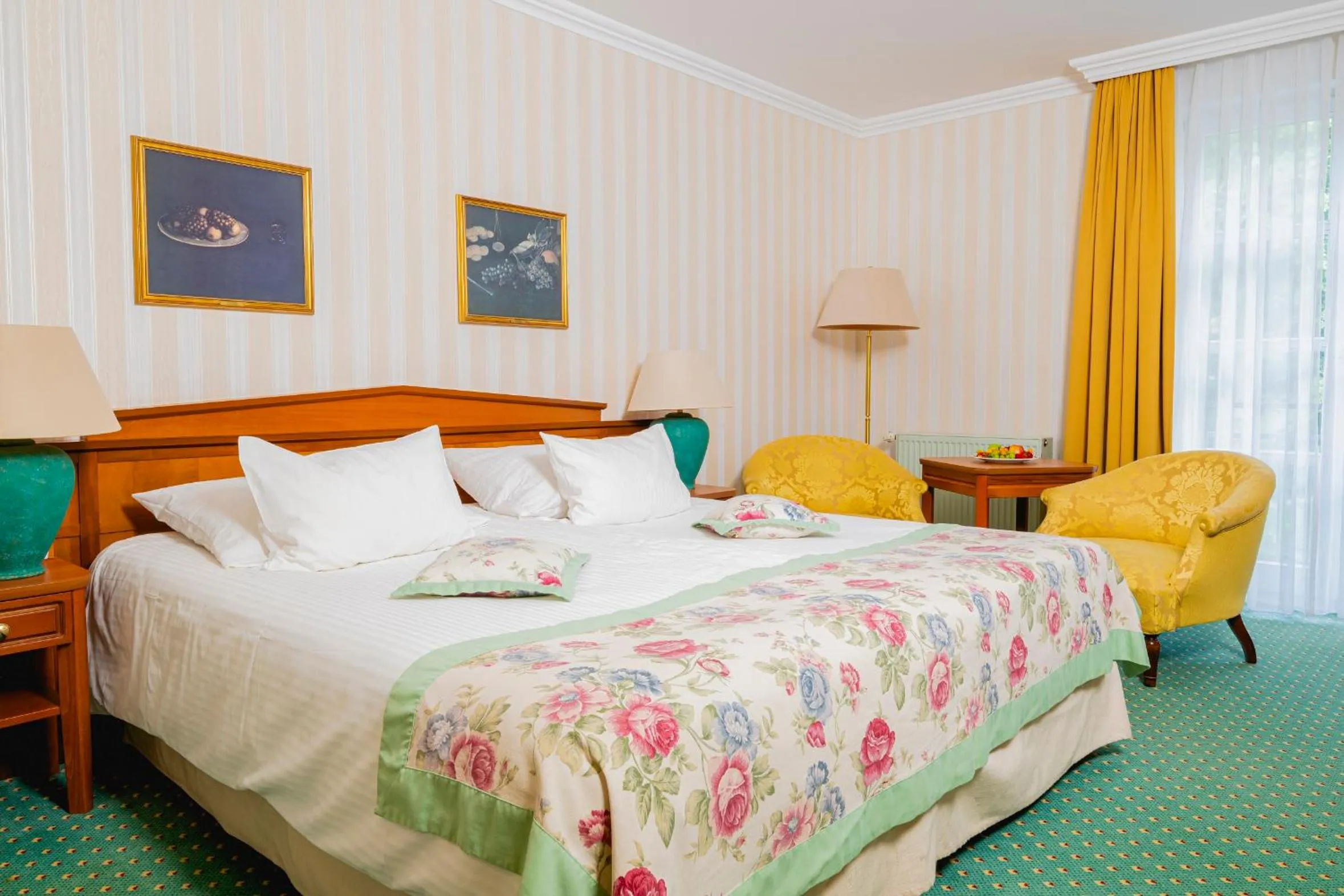 Bed in Hotel am Schlosspark