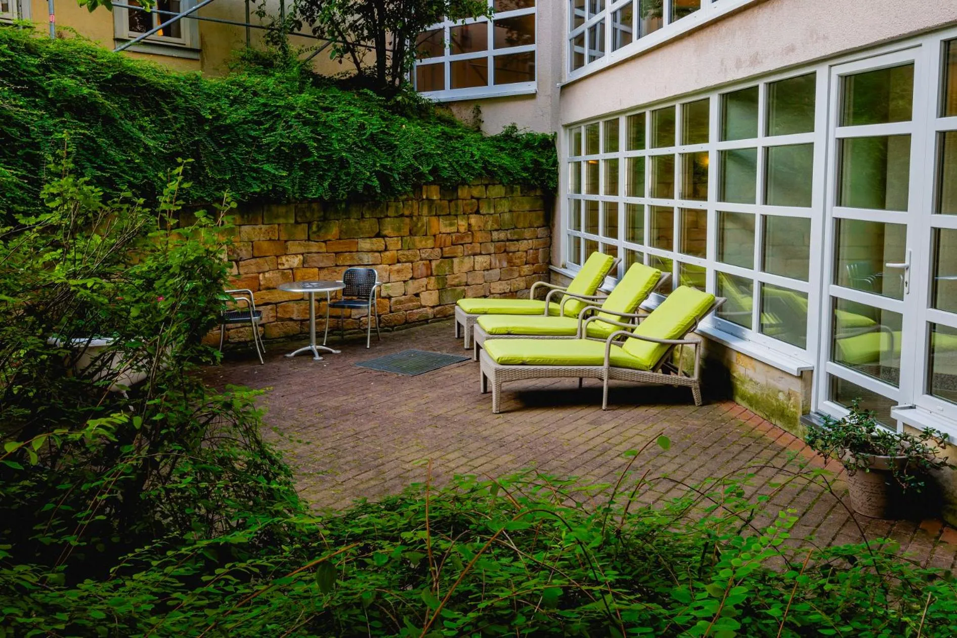 Sauna in Hotel am Schlosspark
