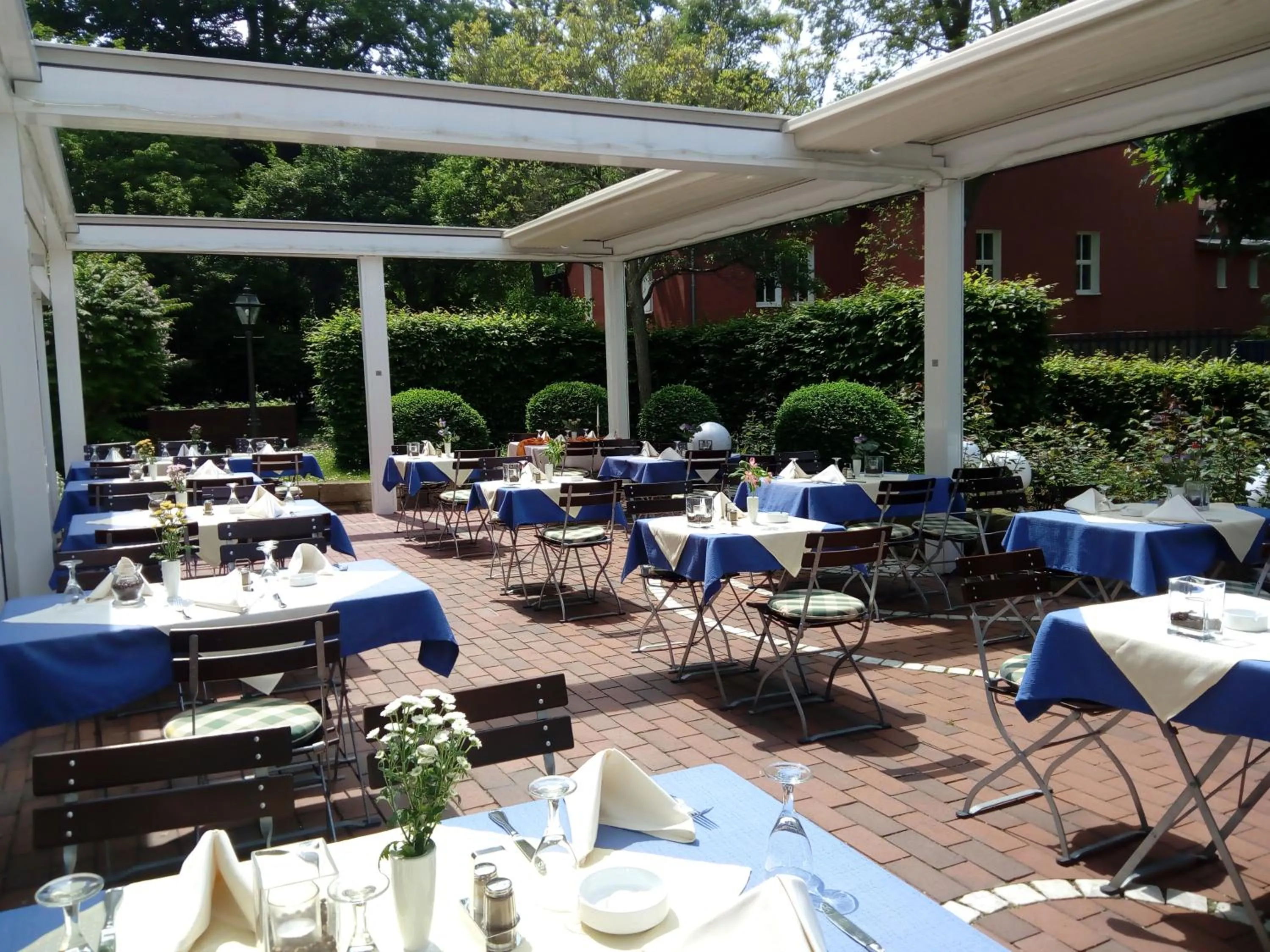 Balcony/Terrace in Hotel am Schlosspark