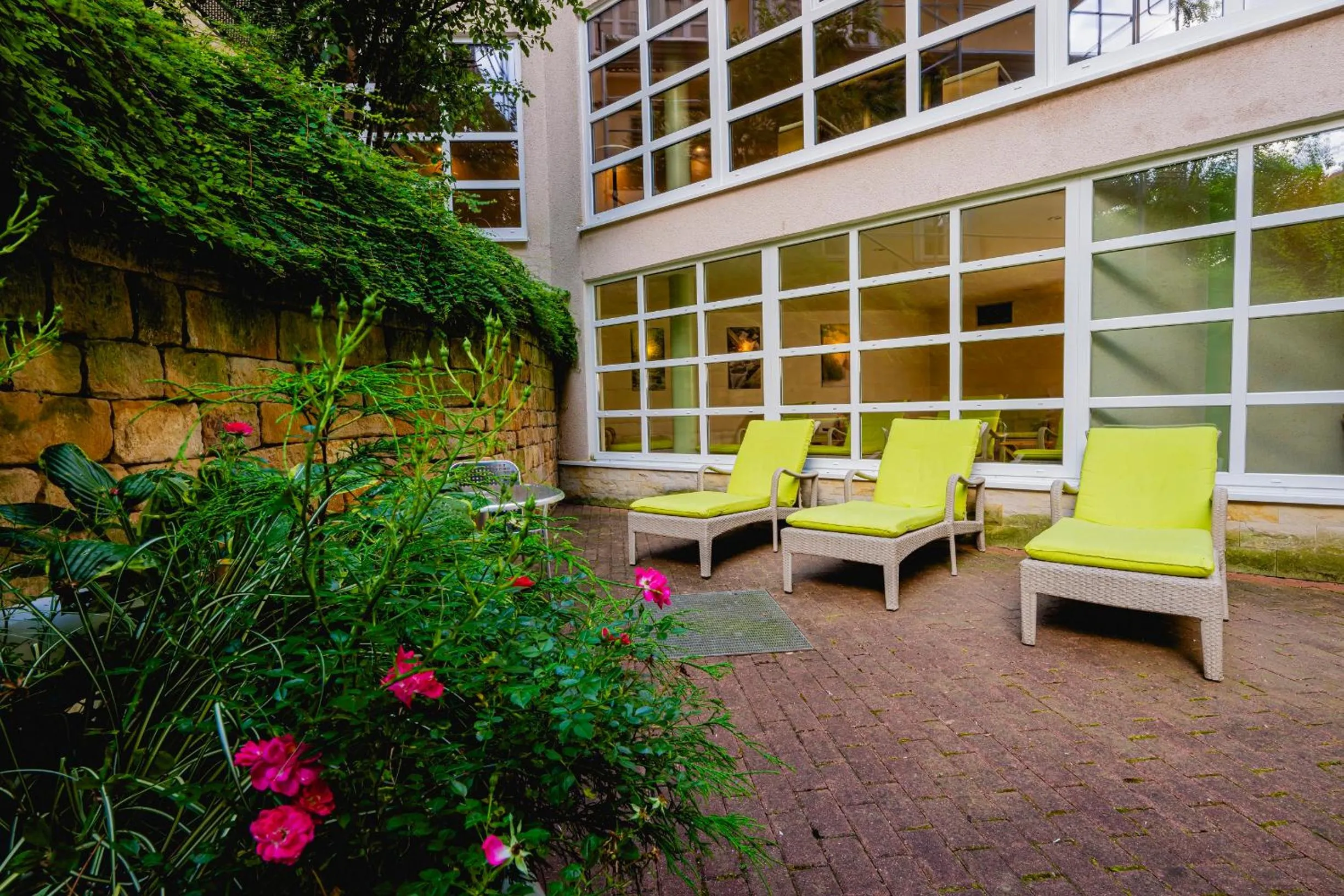 Sauna in Hotel am Schlosspark