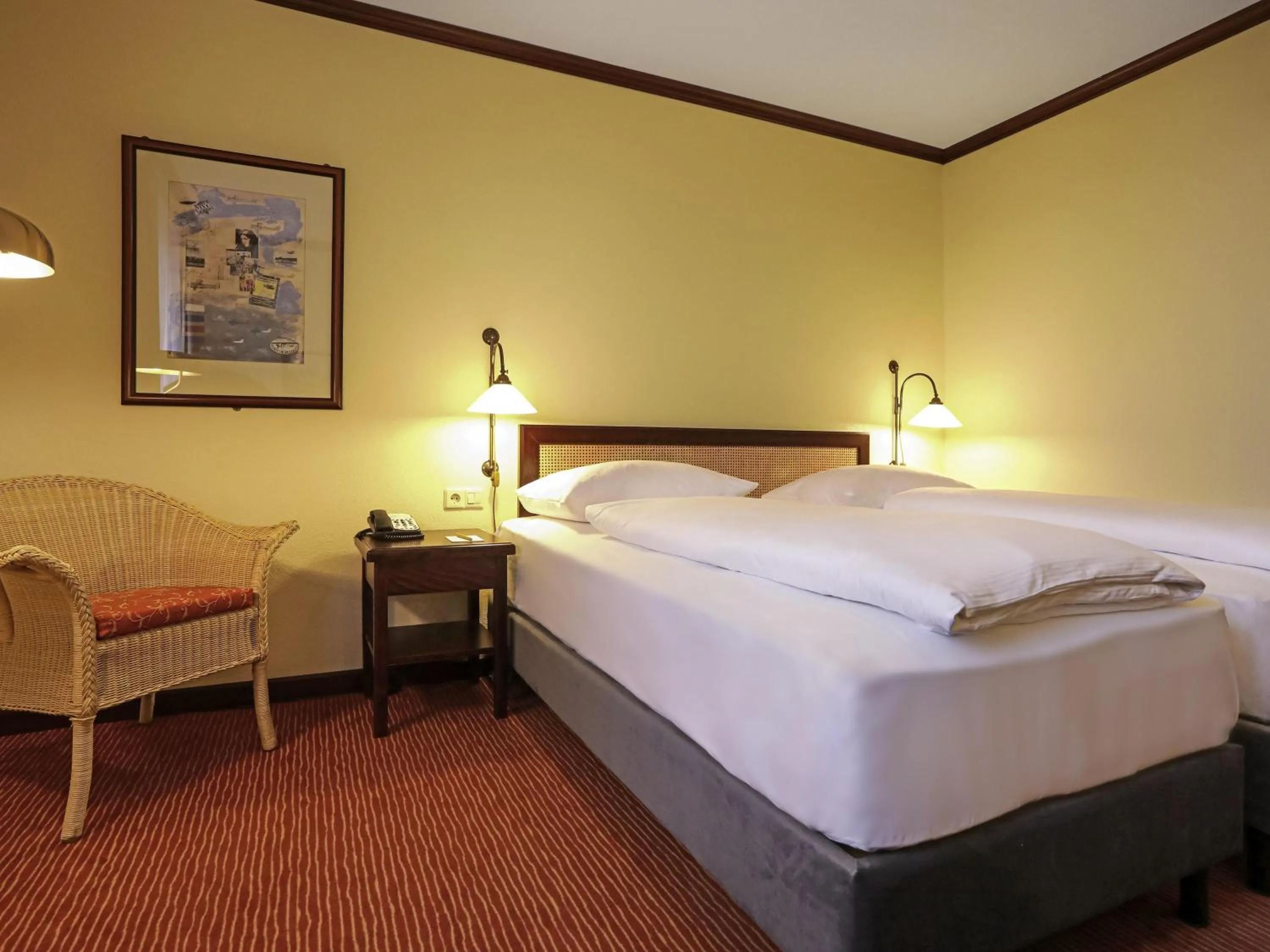 Bedroom, Bed in Mercure Hotel Frankfurt Airport Langen