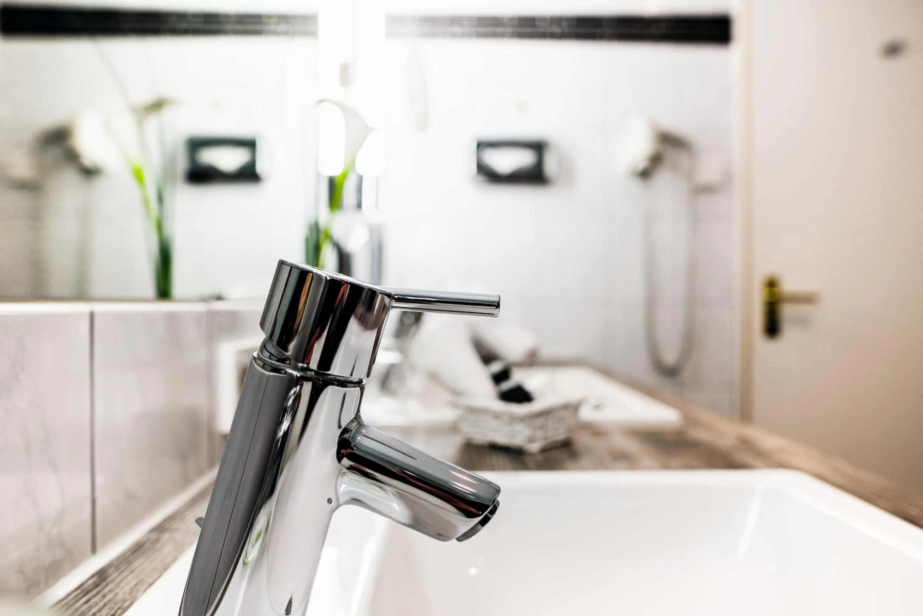 Bathroom in Hotel Vorfelder