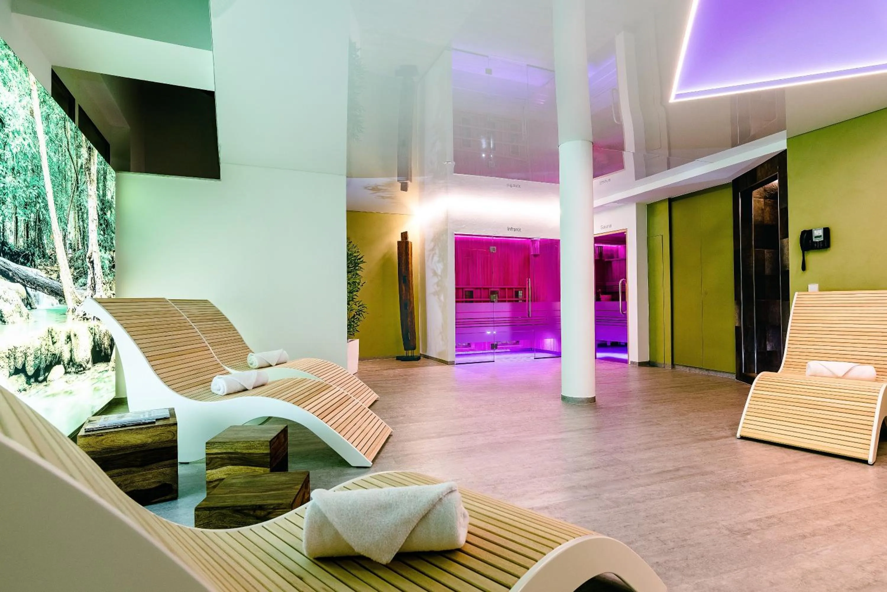 Sauna in Hotel Vorfelder