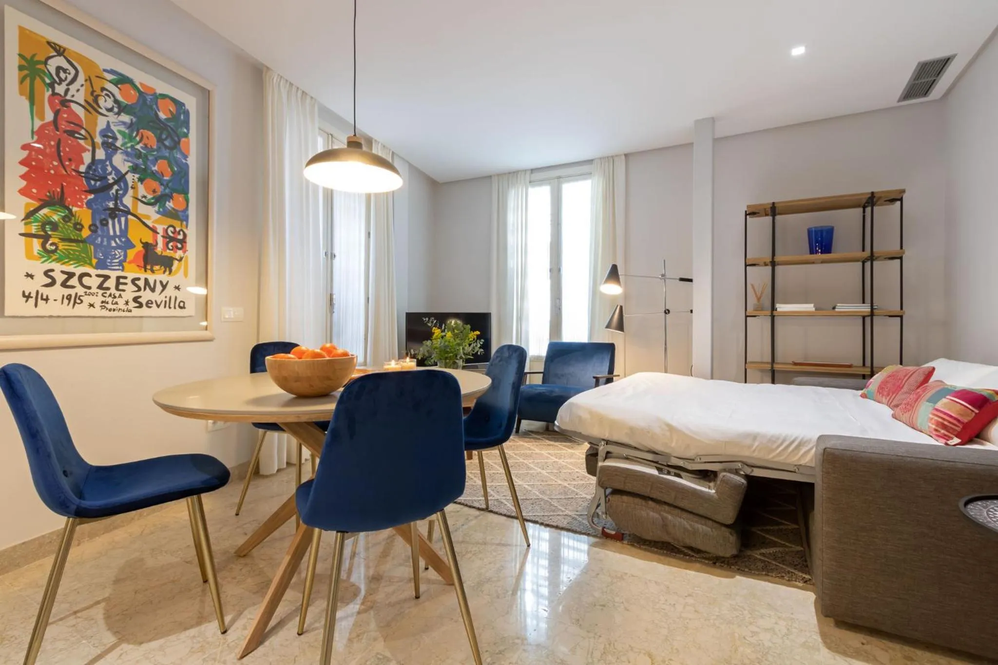 Living room in Alkazar Gardens Old Town 6 pax