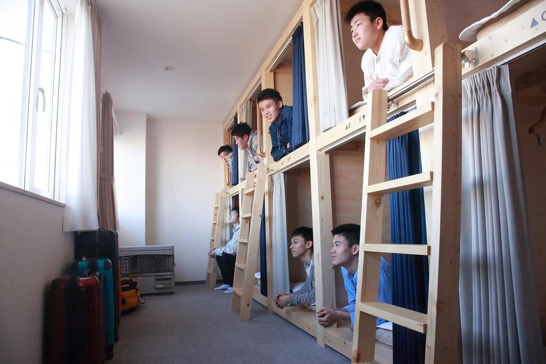 bunk bed in THE STAY WAKKANAI