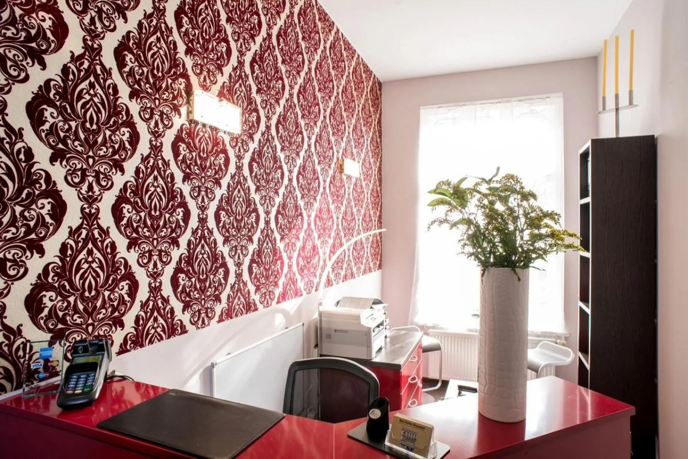 Lobby or reception, Bed in Hotel Residenz Begaswinkel